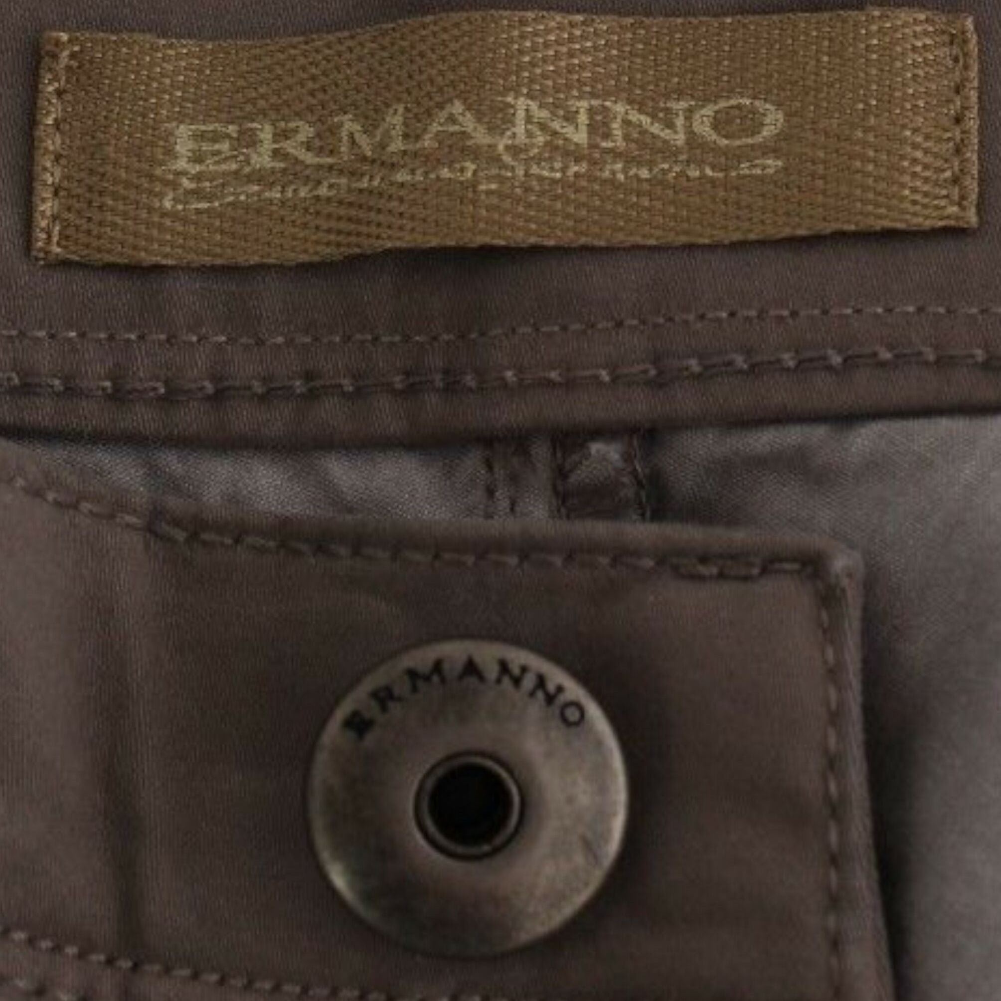 Ermanno Scervino Taupe Beige Slim Jeans Denim Pants Skinny