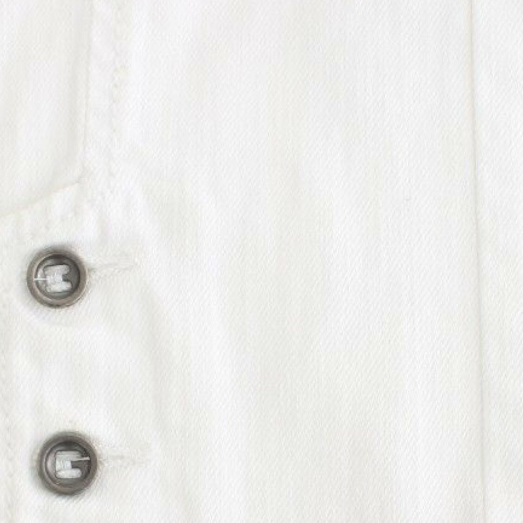 Ermanno Scervino White Cropped Jeans Denim Pants Branded Capri