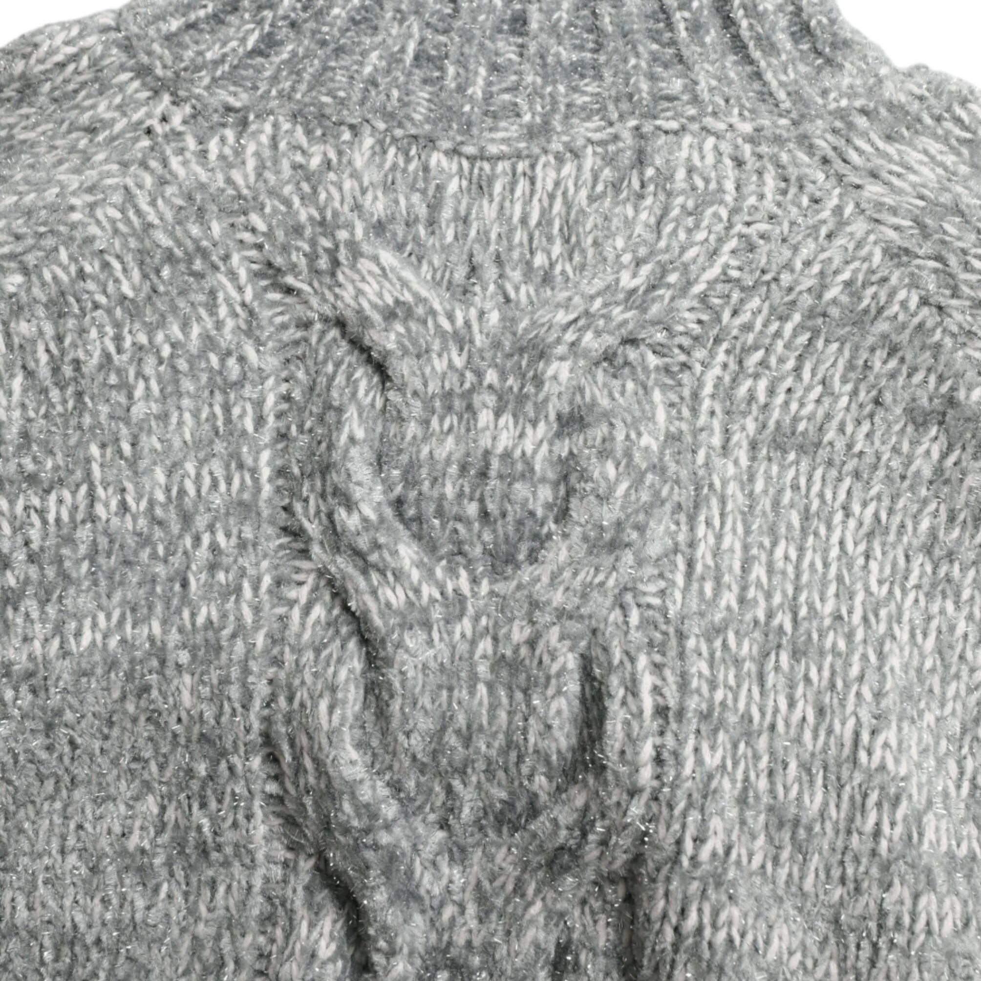 Dolce & Gabbana Gray Cashmere Turtle Neck Pullover Sweater