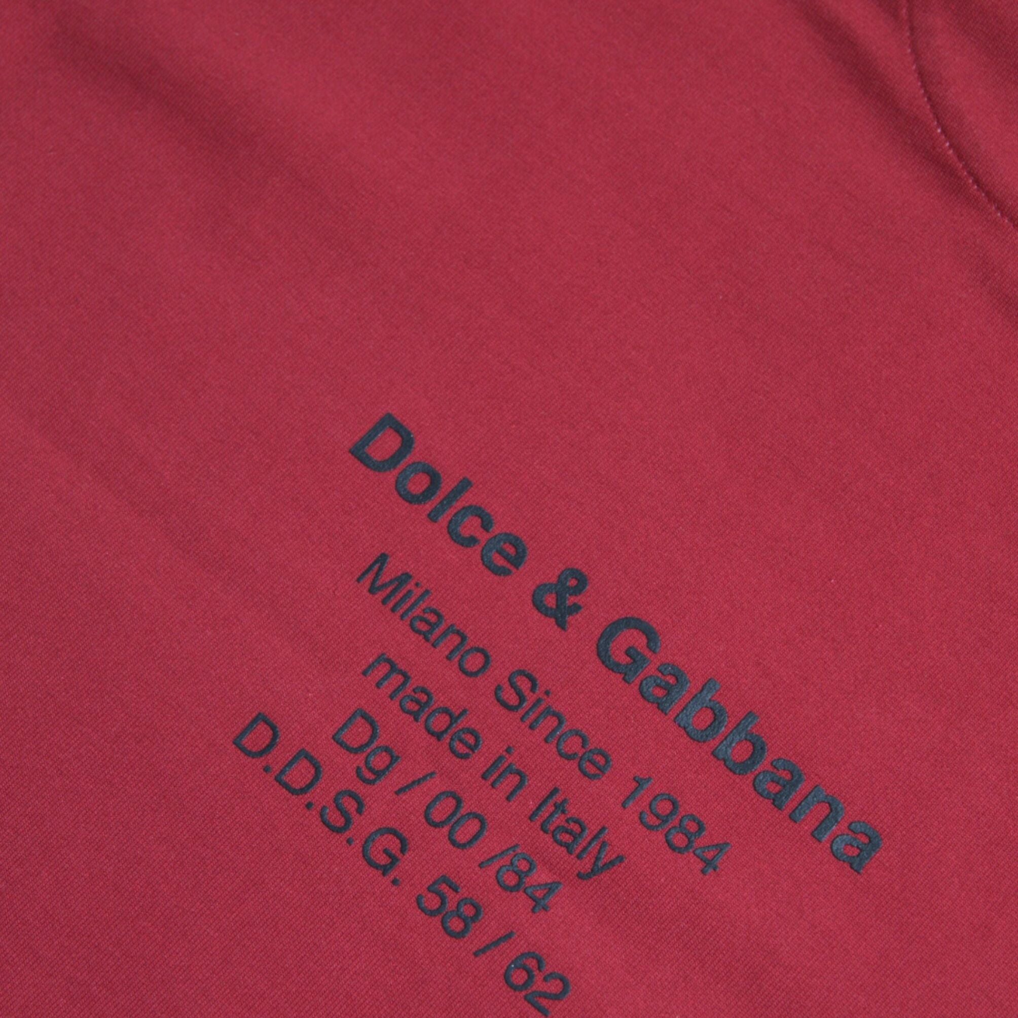 Dolce & Gabbana Red Leopard Print Sleeveless Tank T-shirt
