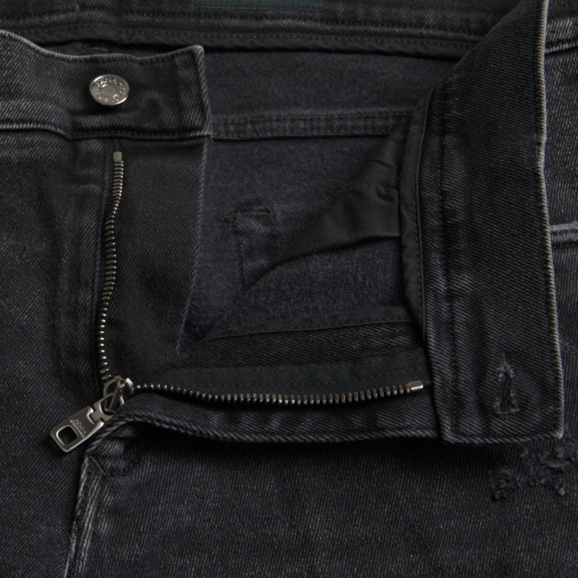 Dolce & Gabbana Gray Cotton Stretch Skinny Denim Logo Jeans