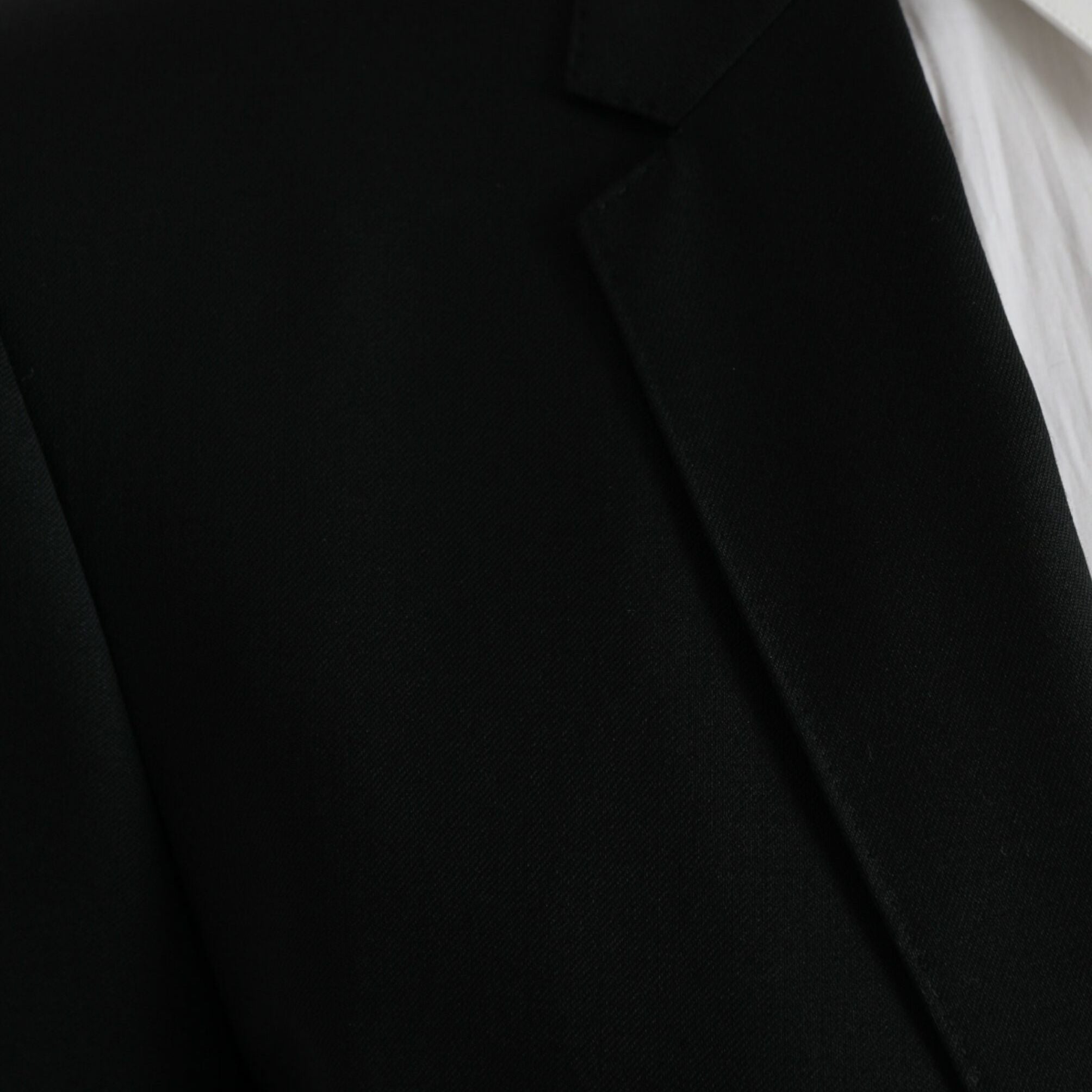 Dolce & Gabbana Black Wool MARTINI Single Breasted Blazer