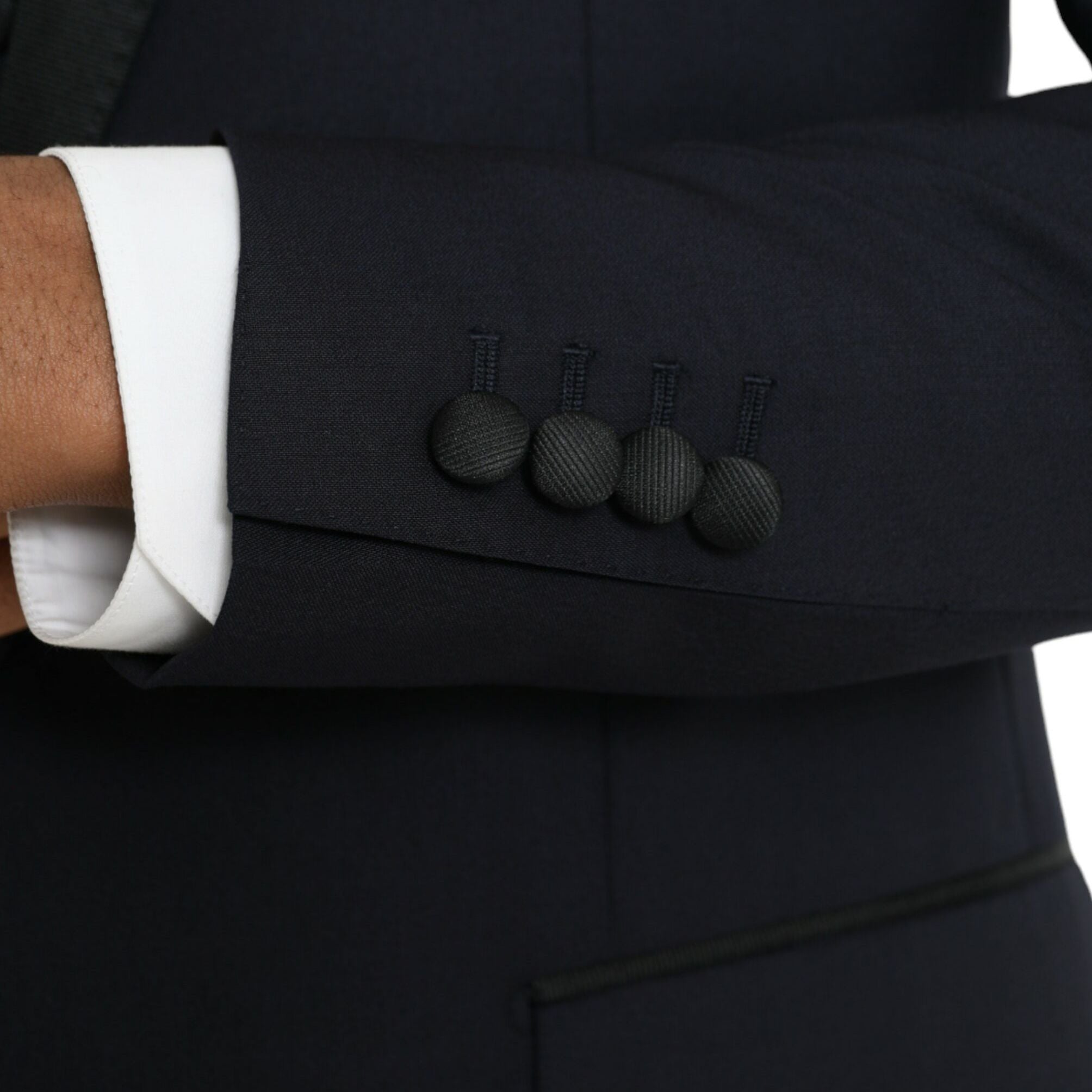 Dolce & Gabbana Dark Blue MARTINI Wool Formal 3 Piece Suit