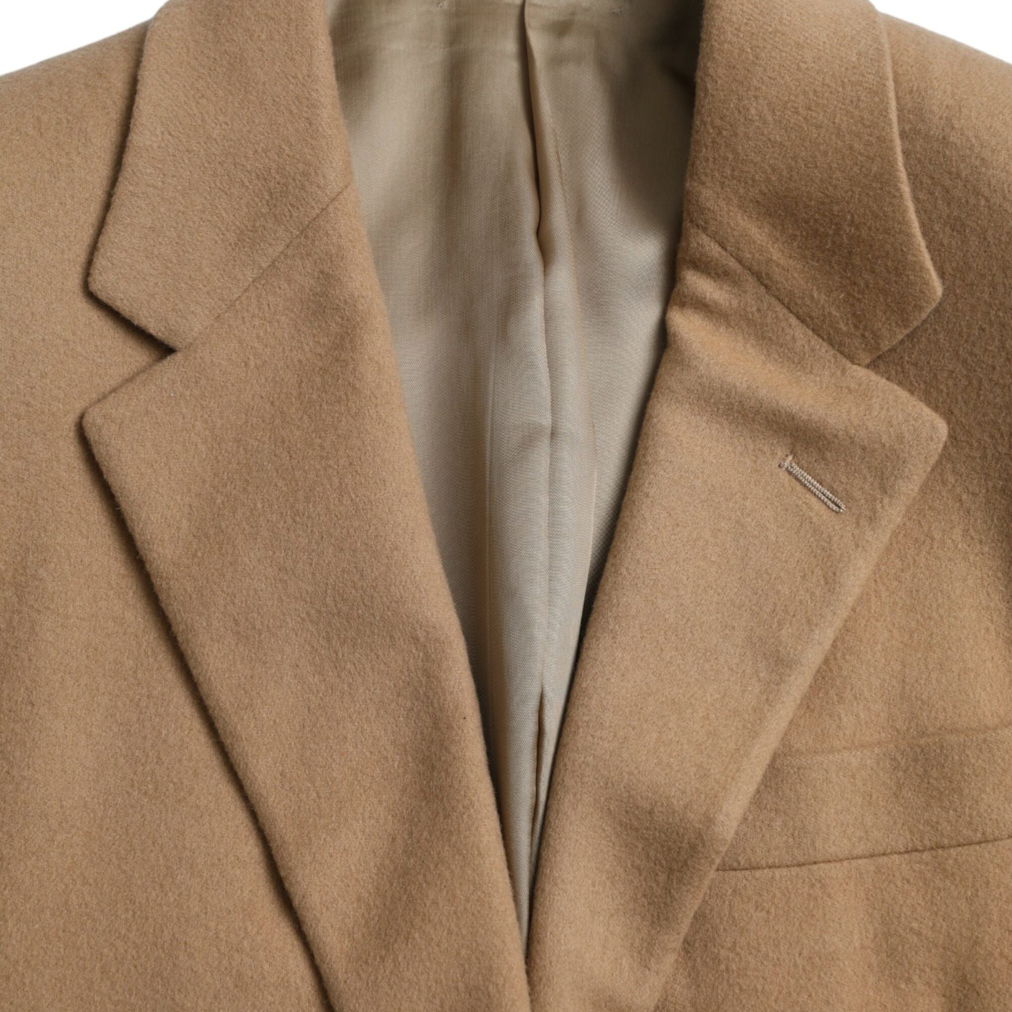 Prada Brown Cashmere 2 Piece Single Breasted Suit