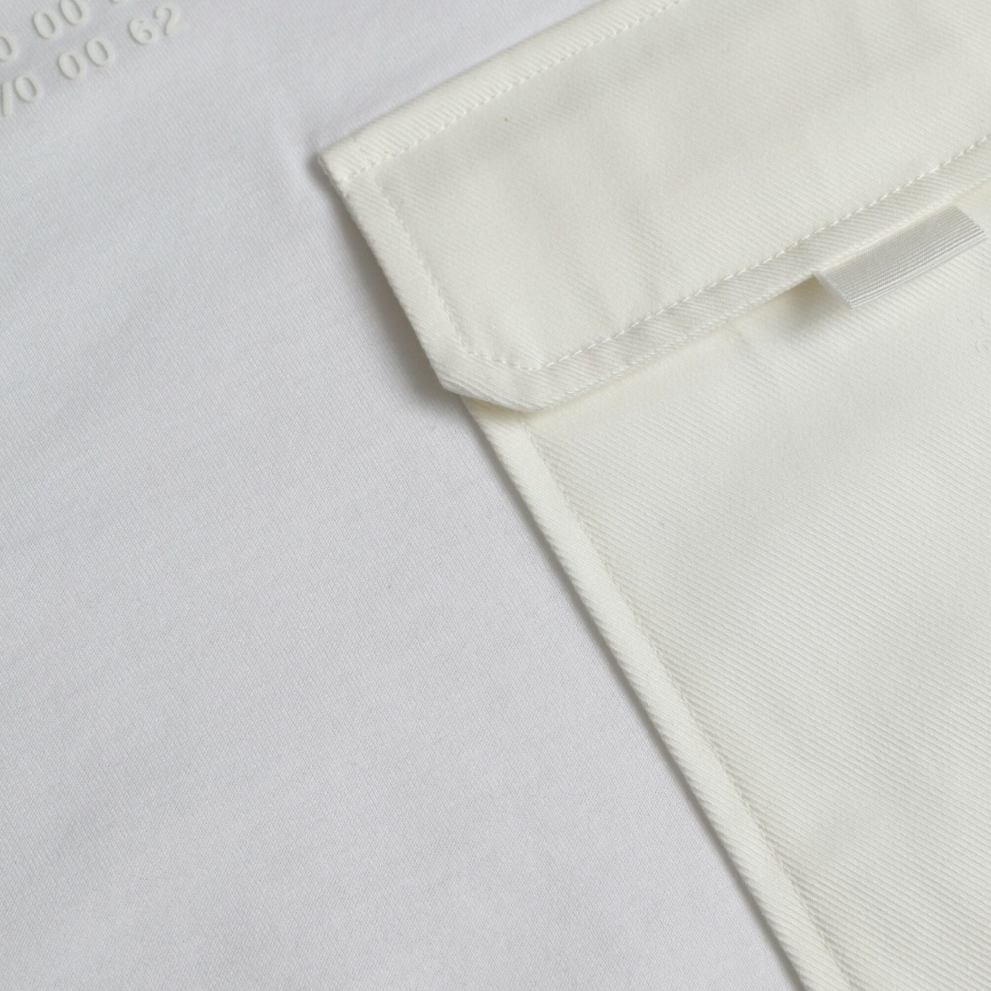 Dolce & Gabbana White Cotton Pocket Short Sleeves T-shirt