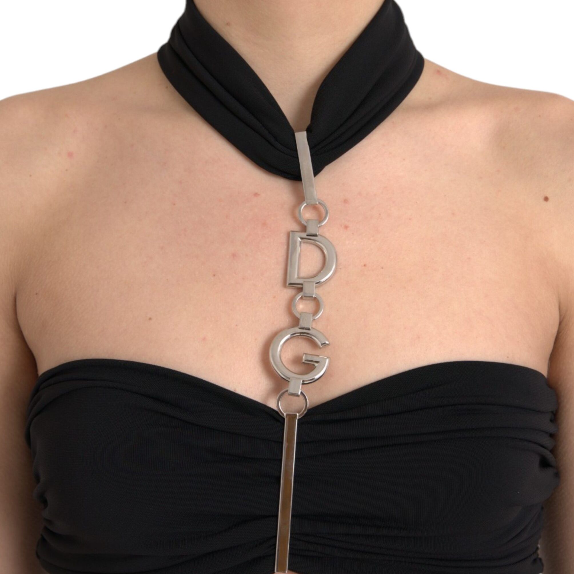 Dolce & Gabbana Black Cut Out Sleeveless Bodycon Mini Dress