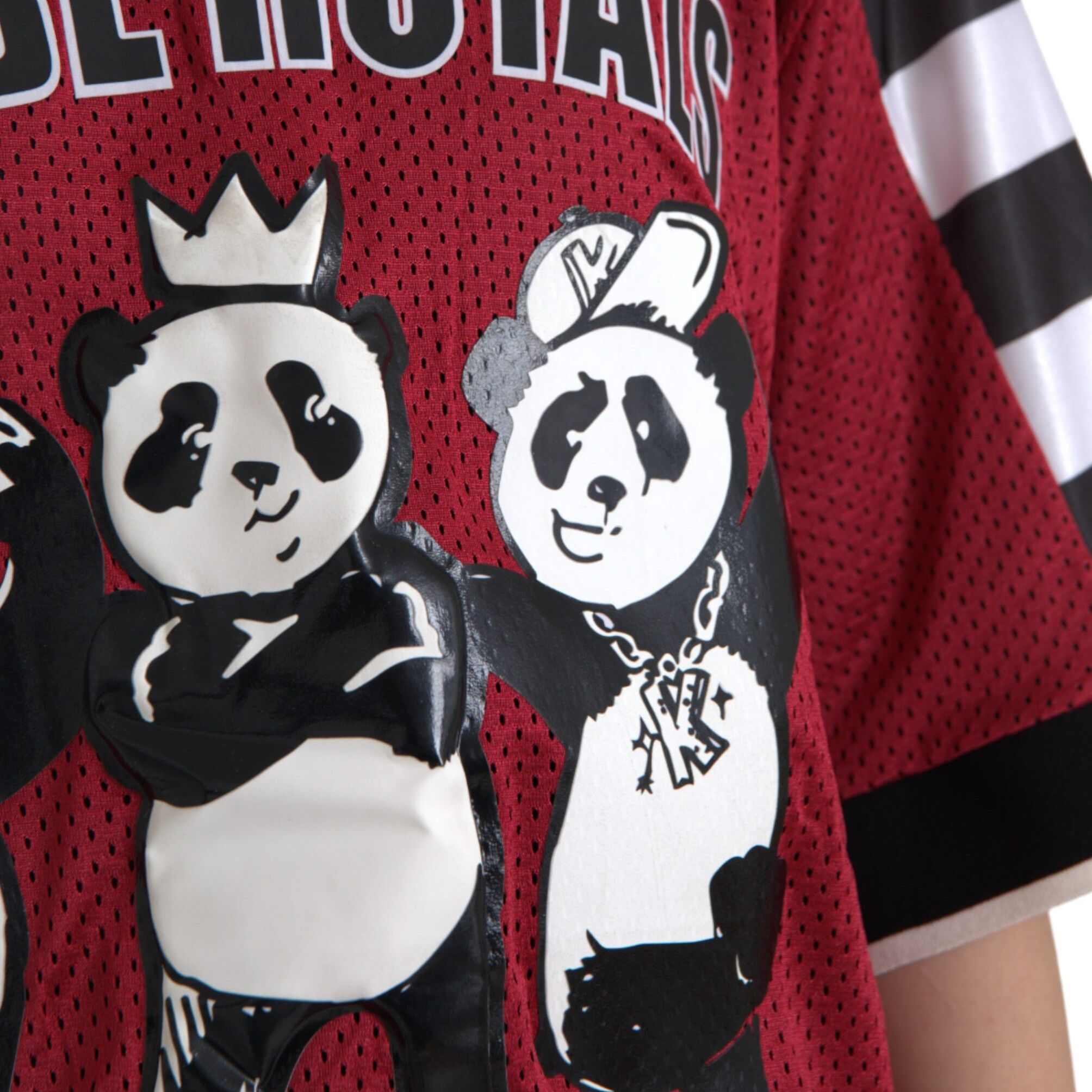Dolce & Gabbana Multicolor Royals Panda Oversized T-shirt