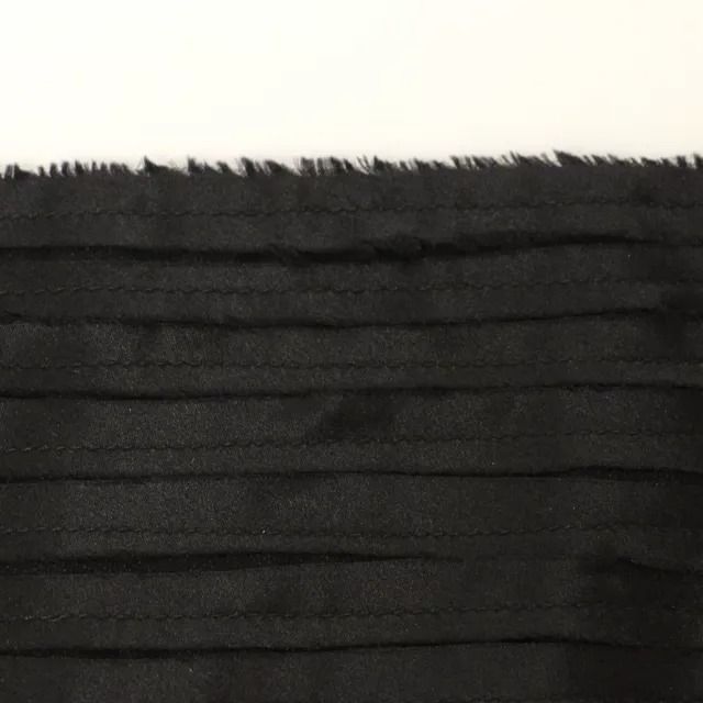 Dolce & Gabbana Black Silk Womens Waist Cummerbund
