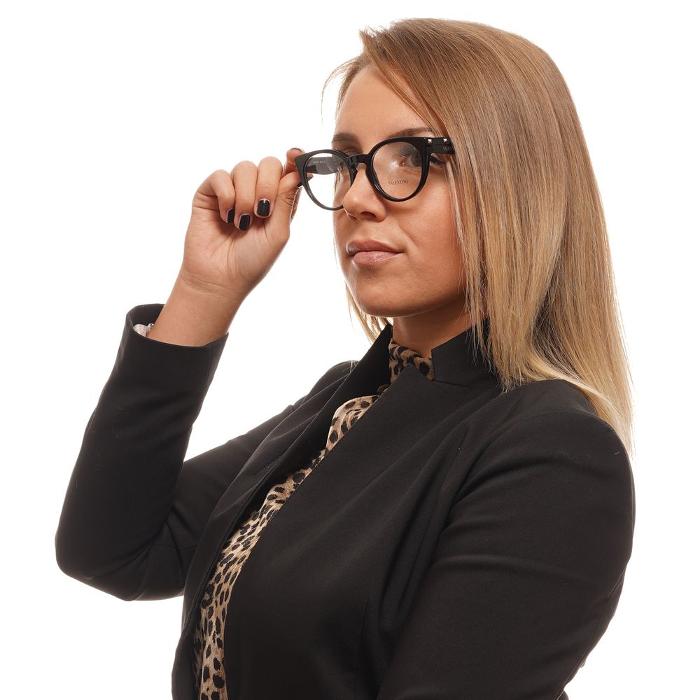 Valentino Black Plastic Glasses (Frames)
