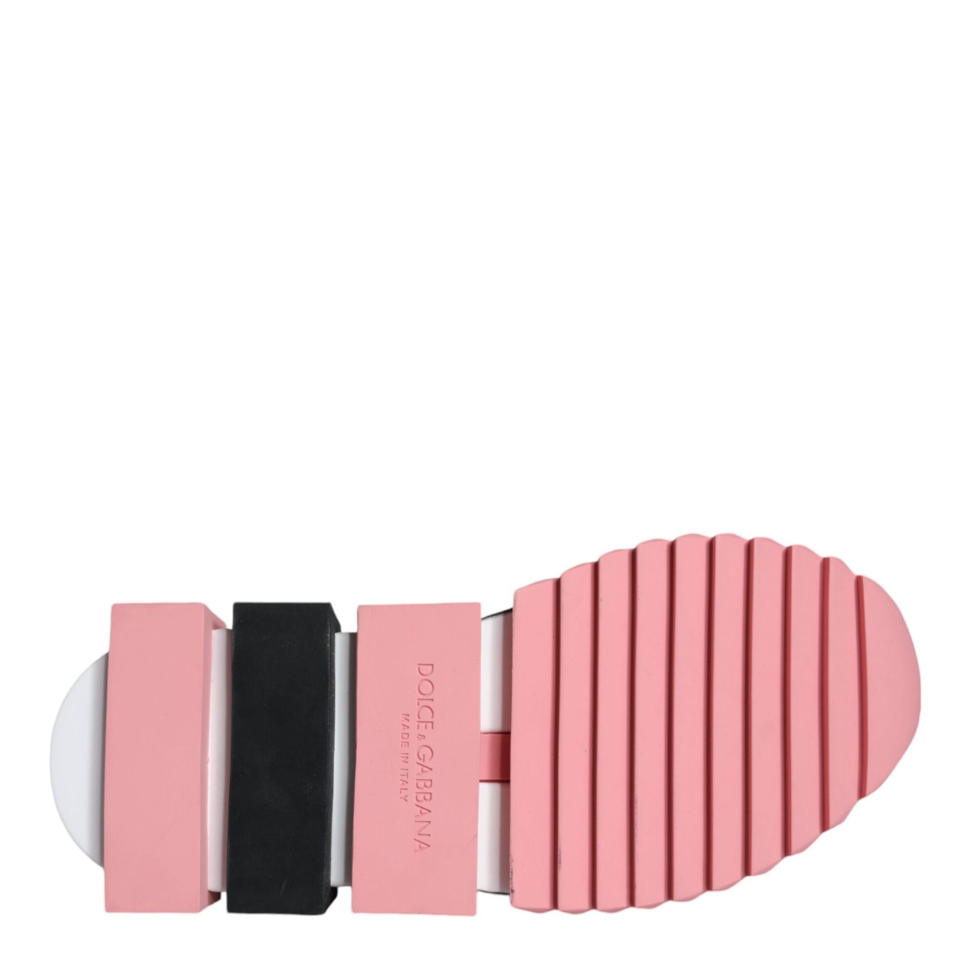 Dolce & Gabbana Multicolor Sorrento Socks Logo Sneakers Shoes
