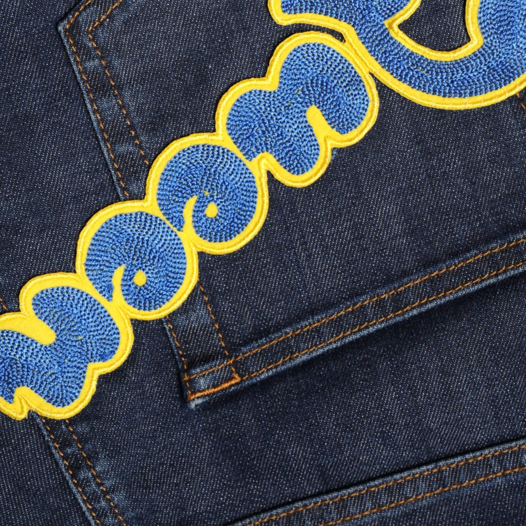Dolce & Gabbana Dark Blue QUEEN Cotton Skinny Denim Jeans