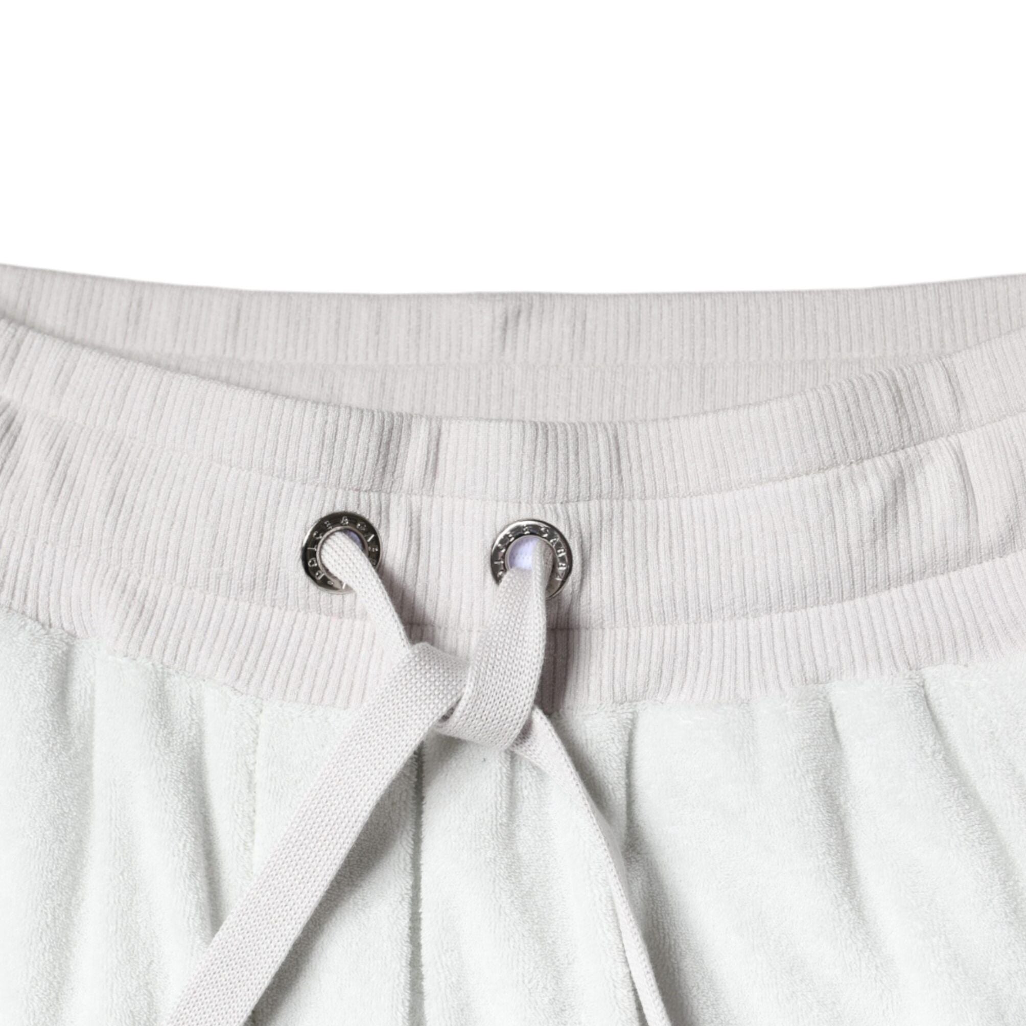 Dolce & Gabbana White Nylon Jogger Sweatpants Pants