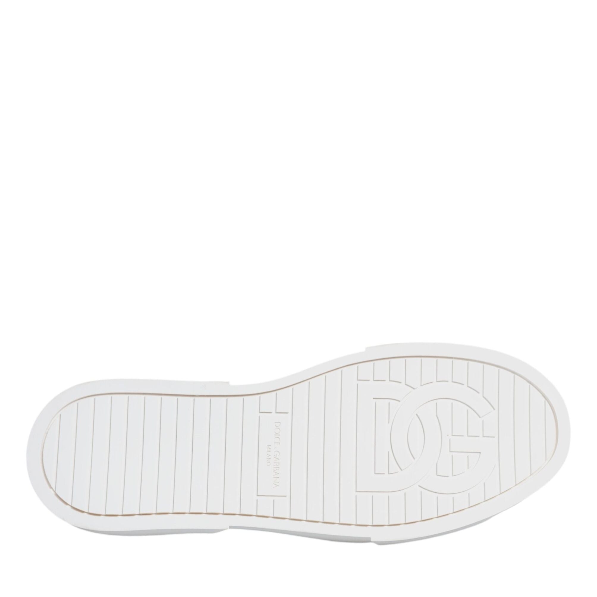 Dolce & Gabbana Pink White Canvas Logo Low Top Sneakers Shoes