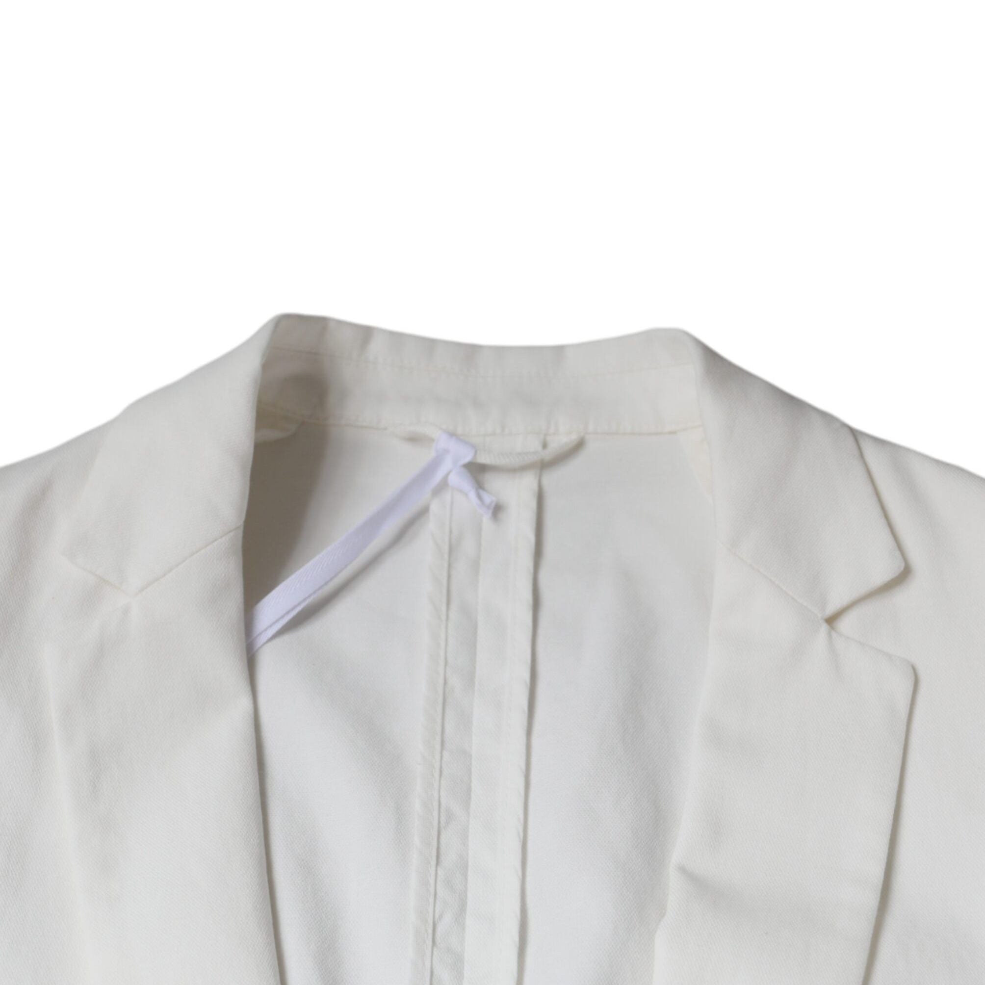 Dondup White Single Breasted One Button Dress Formal Blazer