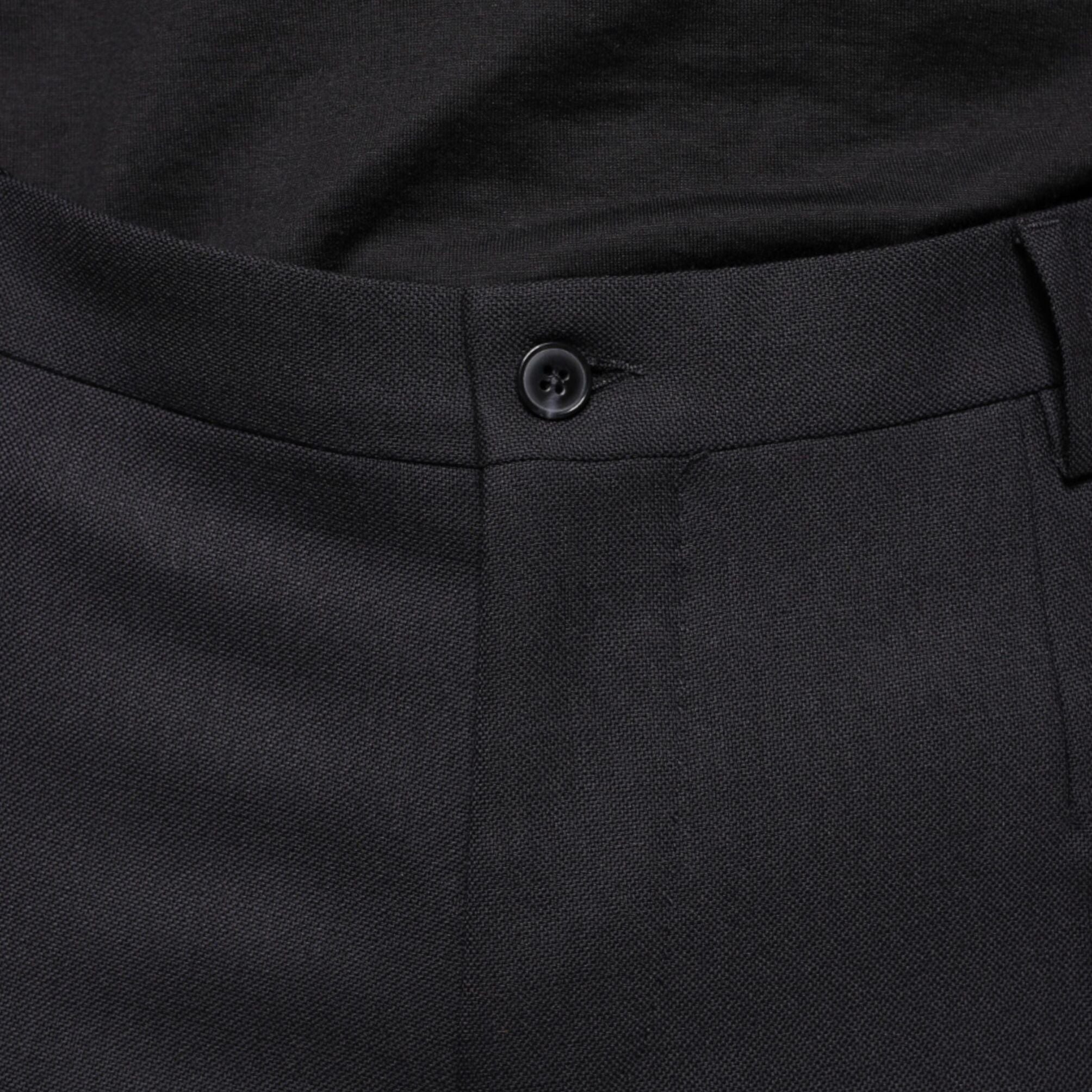 Dolce & Gabbana Black Wool Skinny Dress Formal Pants