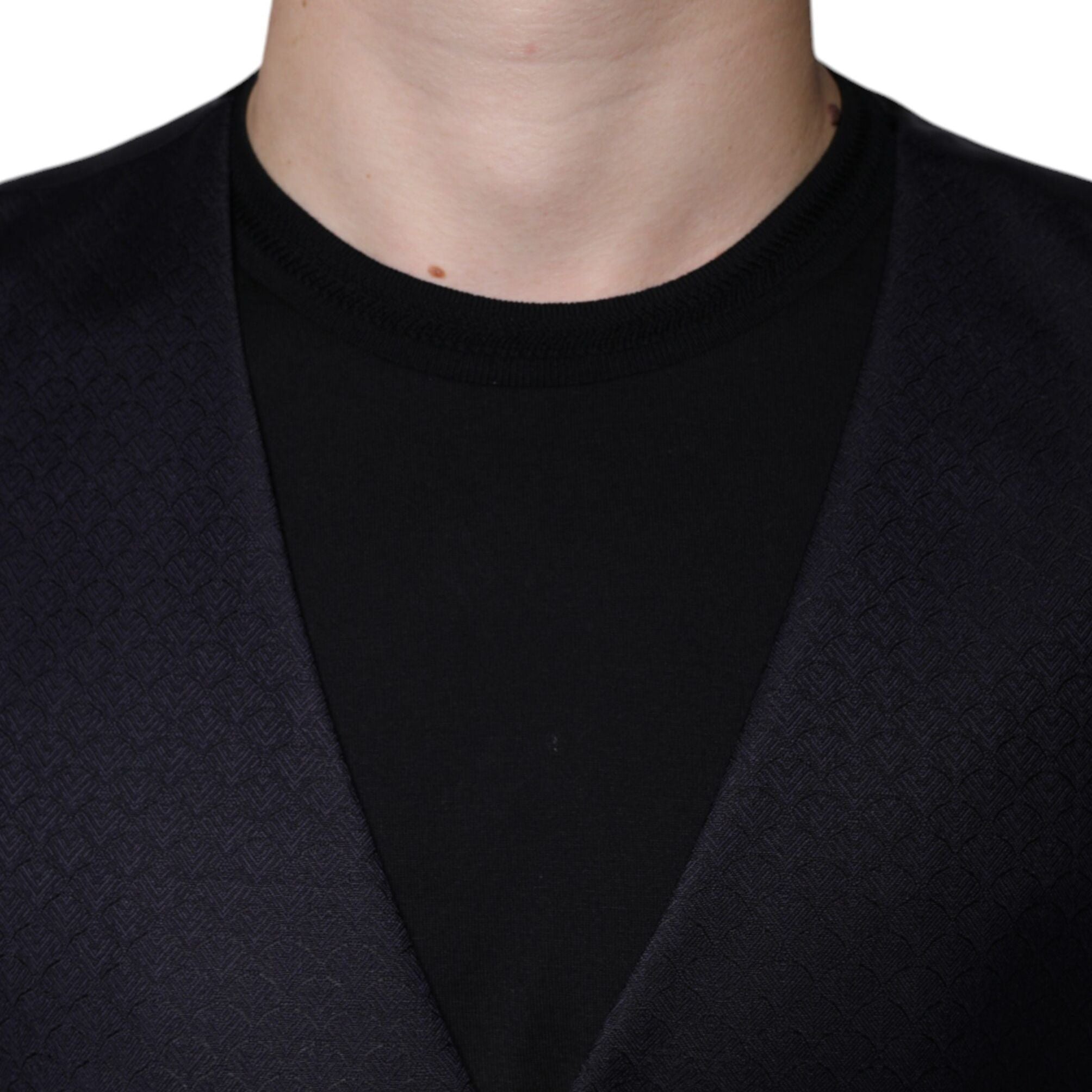 Dolce & Gabbana Black Wool Waistcoat Dress Formal Vest