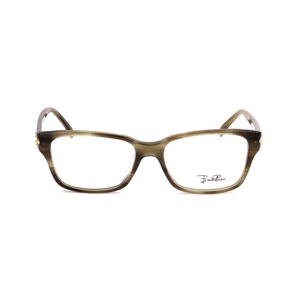 Emilio Pucci Green Plastic Glasses (Frames)