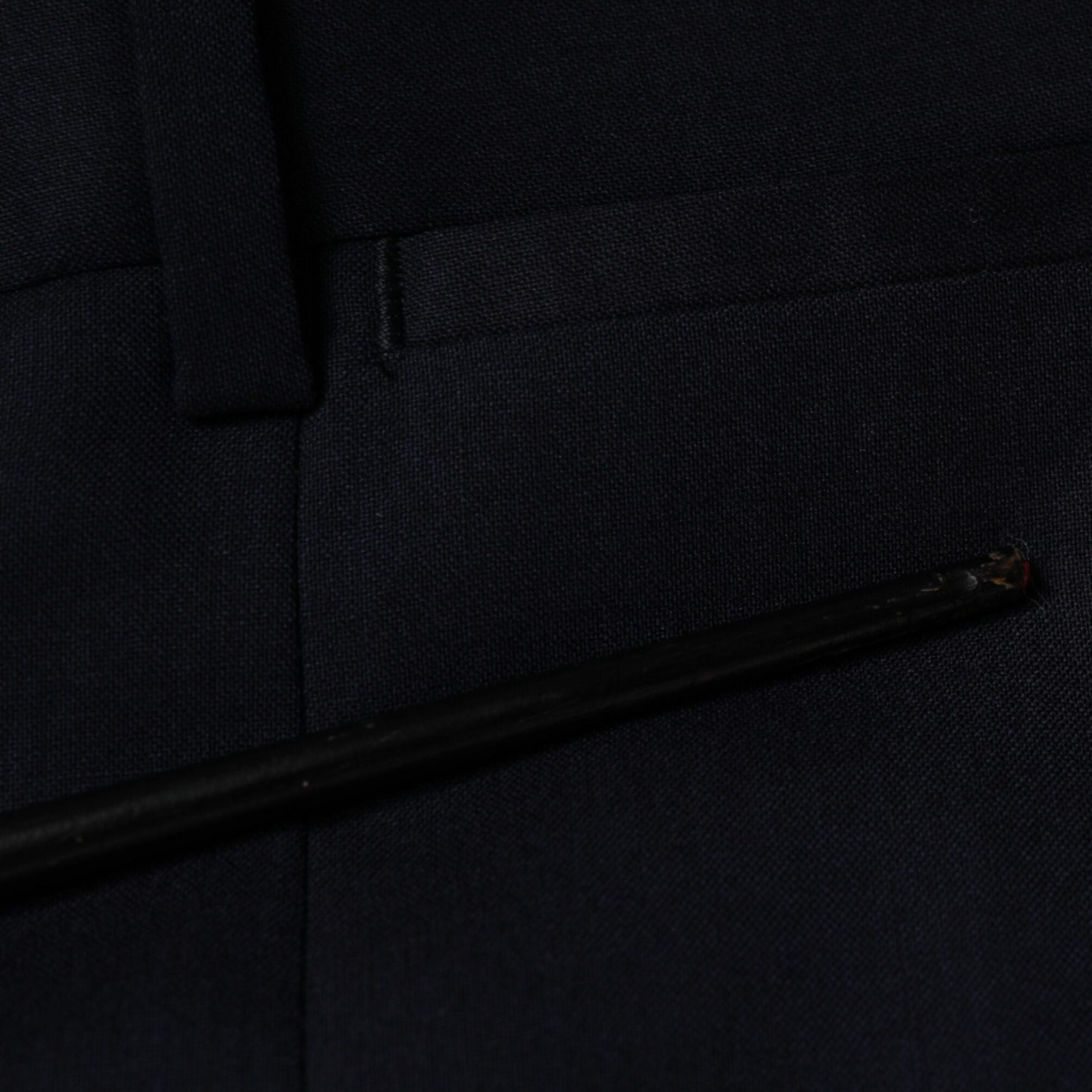 Dolce & Gabbana Blue Wool Skinny Formal Dress Pants