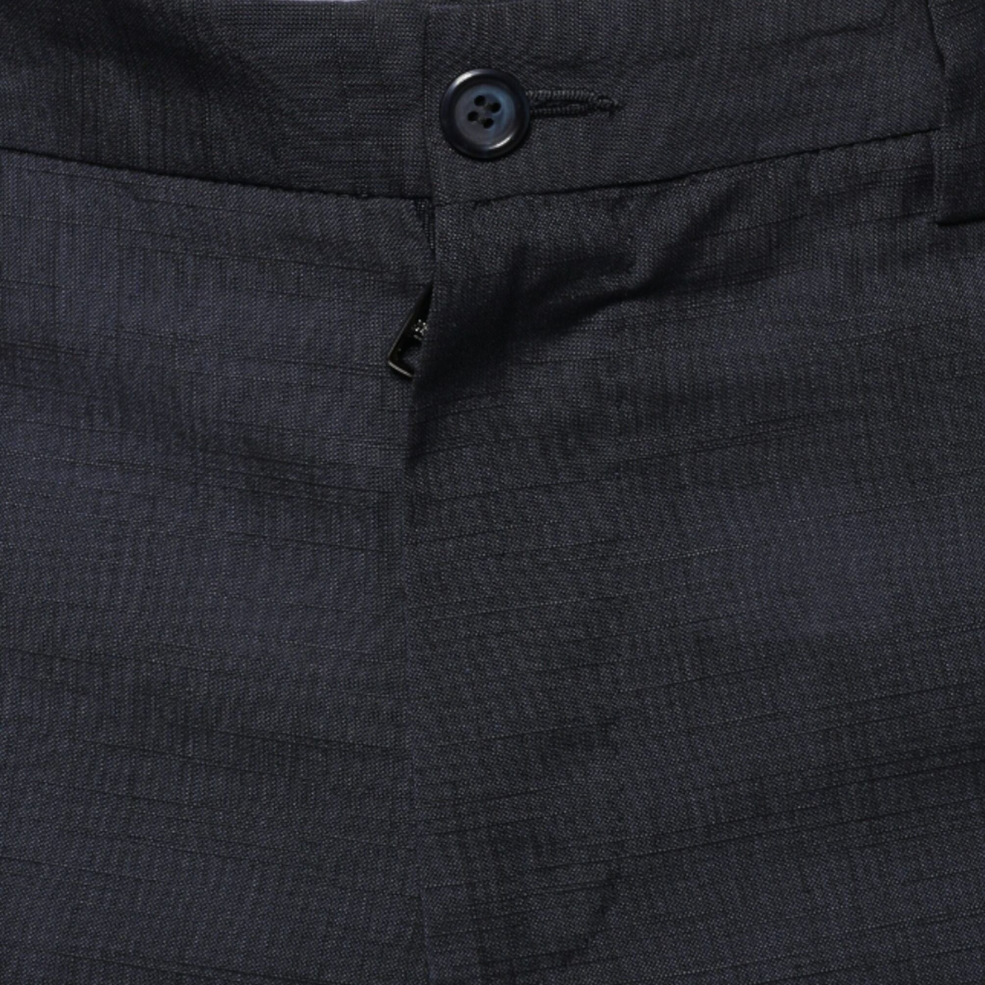 Dolce & Gabbana Black Cotton Wool Formal Dress Pants