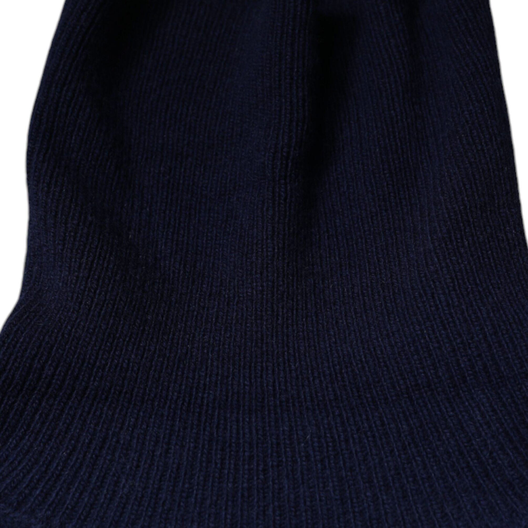 Dolce & Gabbana Blue Wool Knit Turtleneck Pullover Sweater