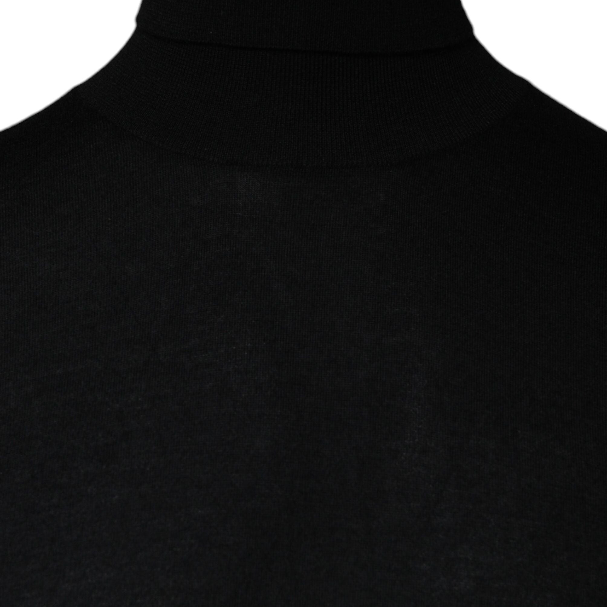 Dolce & Gabbana Black LongSleeve Turtleneck Pullover Sweater