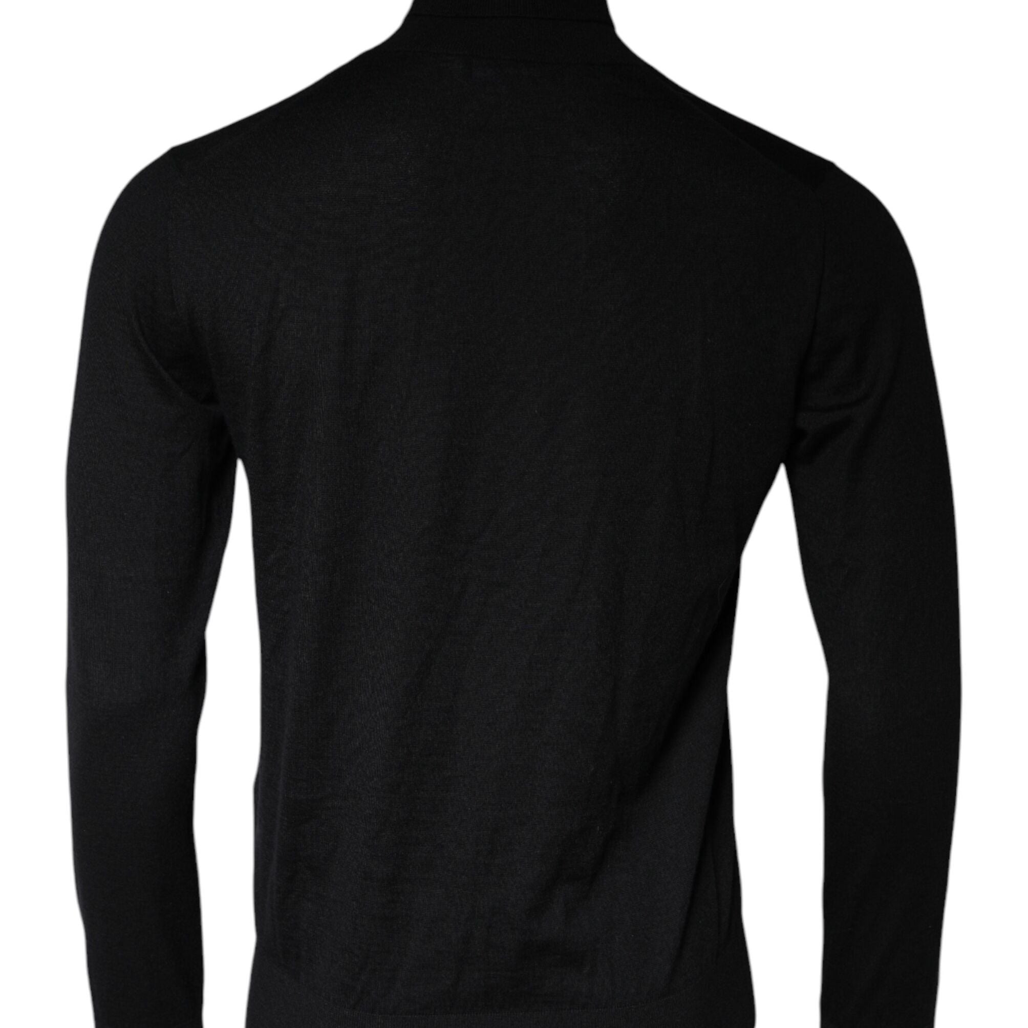 Dolce & Gabbana Black LongSleeve Turtleneck Pullover Sweater