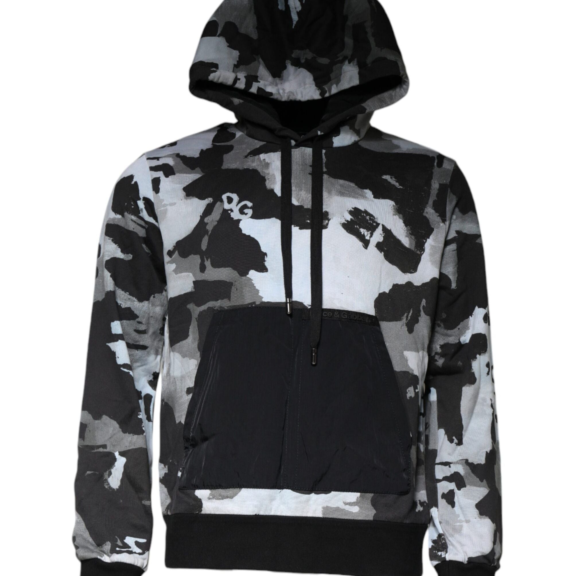 Dolce & Gabbana Multicolor Camouflage Men Hooded Sweater (Copy)