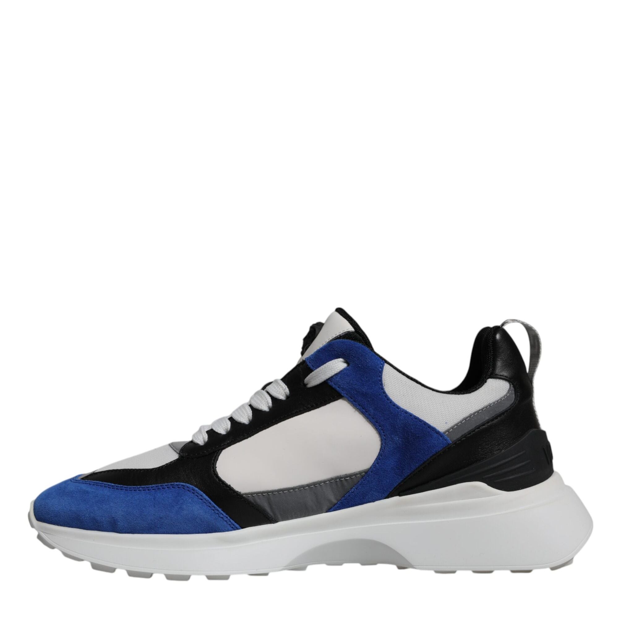Versace Multicolor Canvas Quad Fabric Medusa Low Top Sneakers Shoes