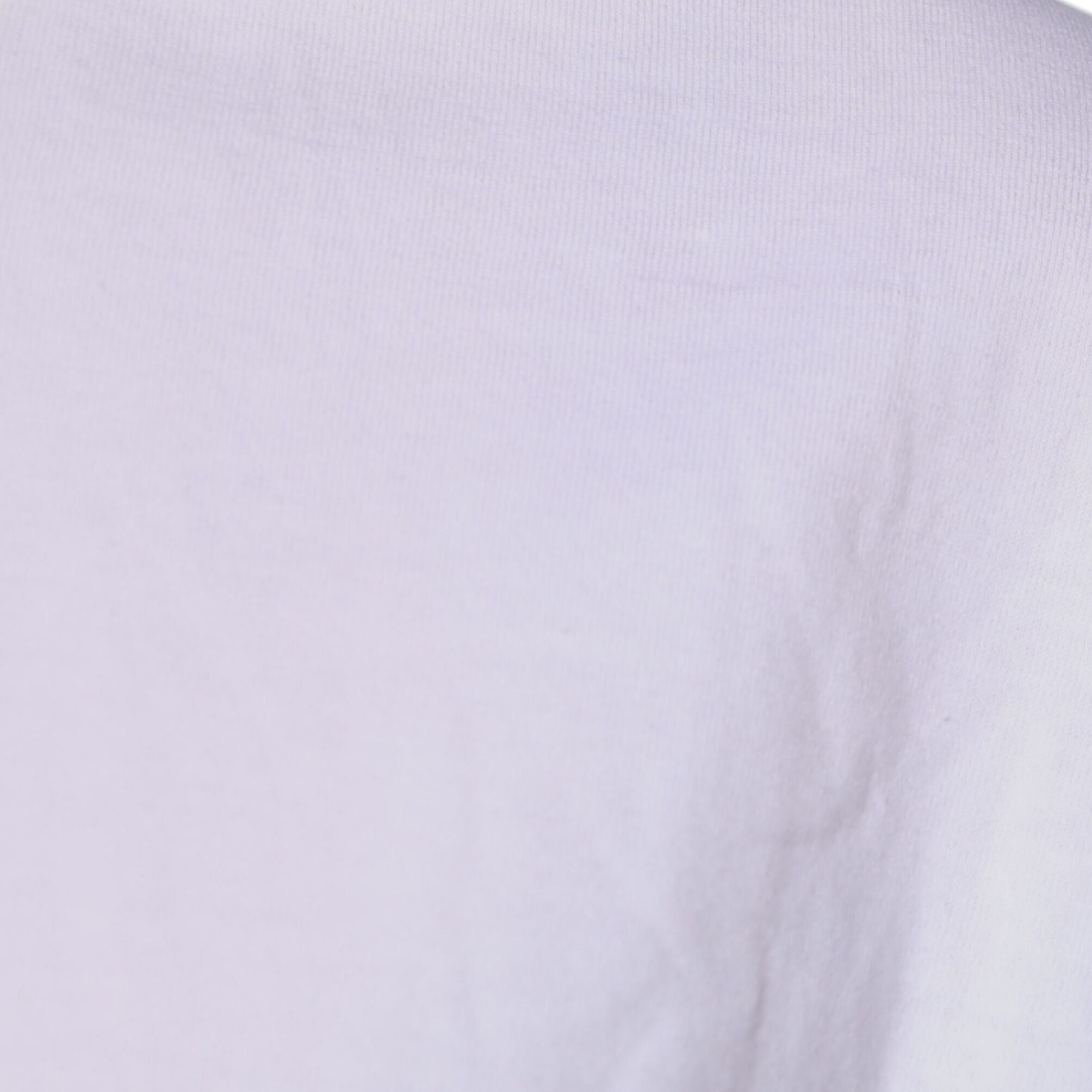 Dolce & Gabbana White Cotton Silk Round Neck Wrap Blouse Top