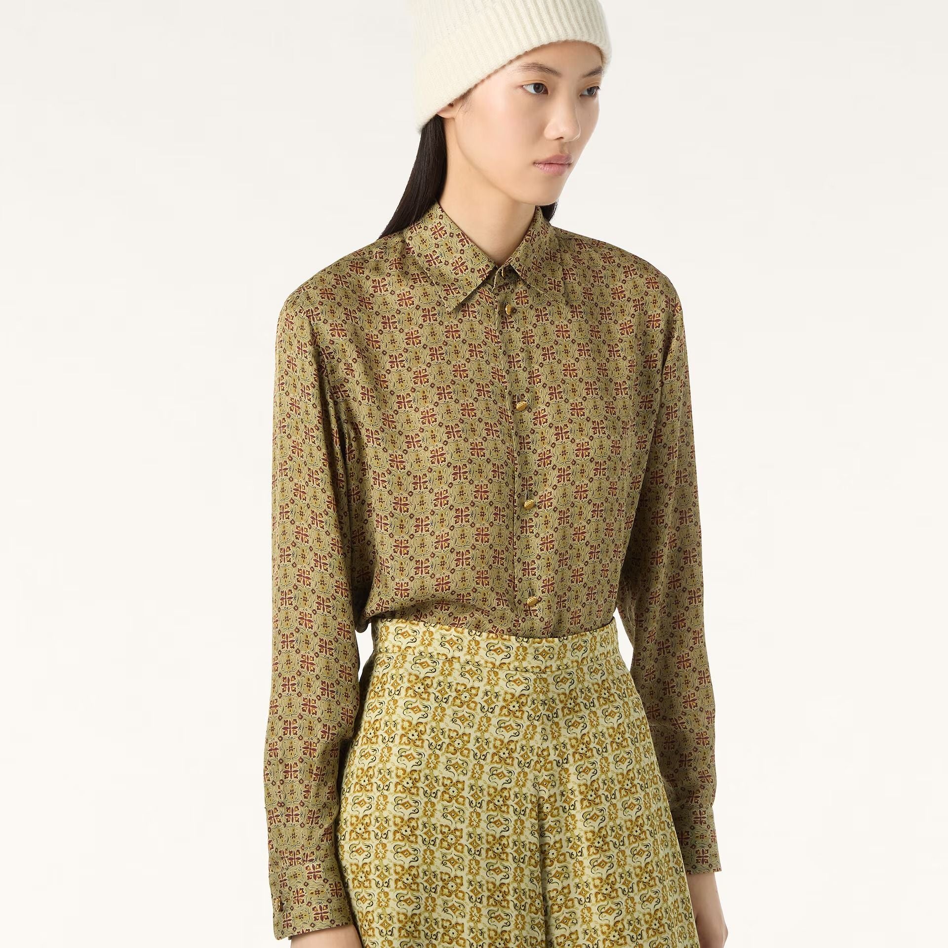 Loro Piana Thea Shirt in Silk