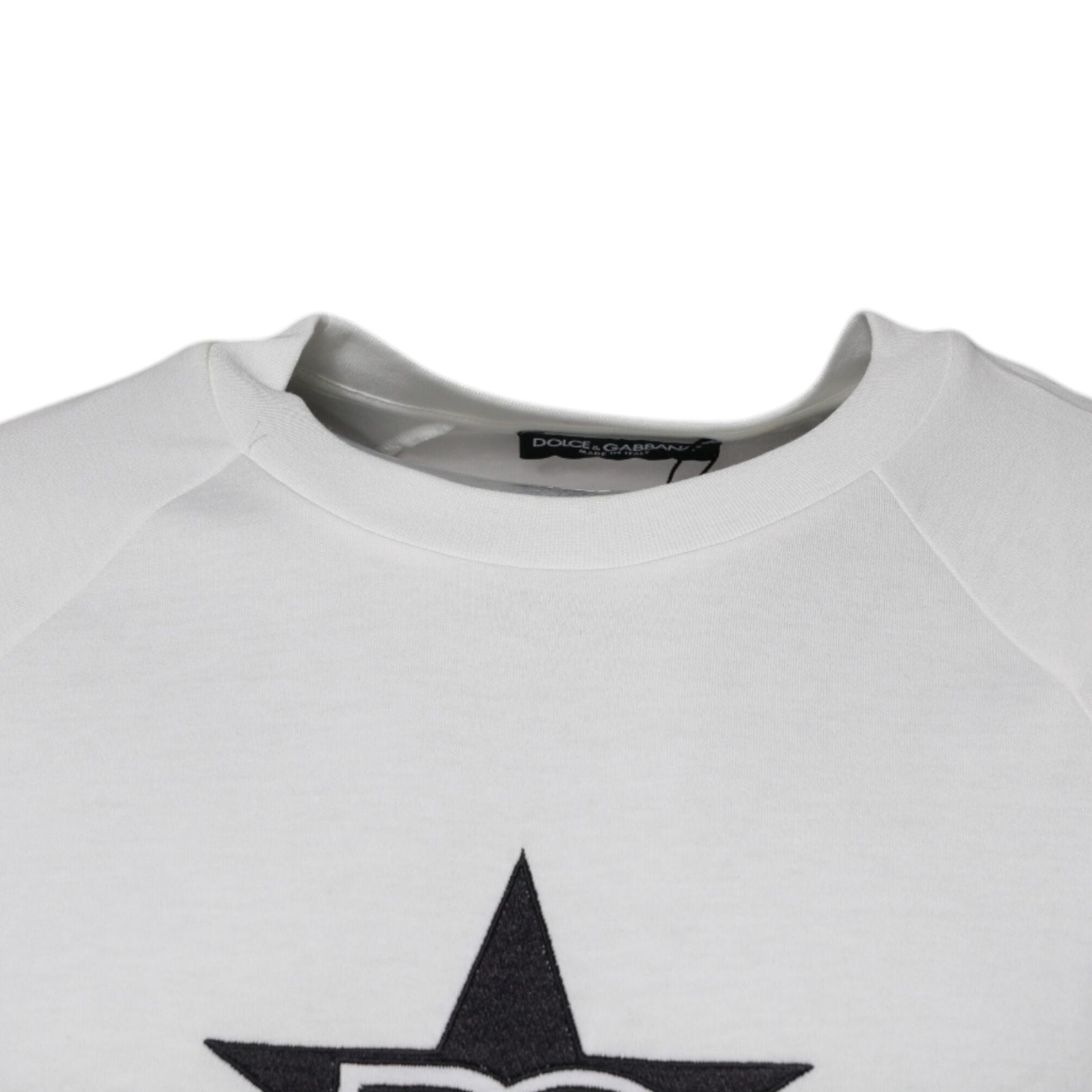 Dolce & Gabbana White DG Sport Crew Neck Short Sleeve T-shirt