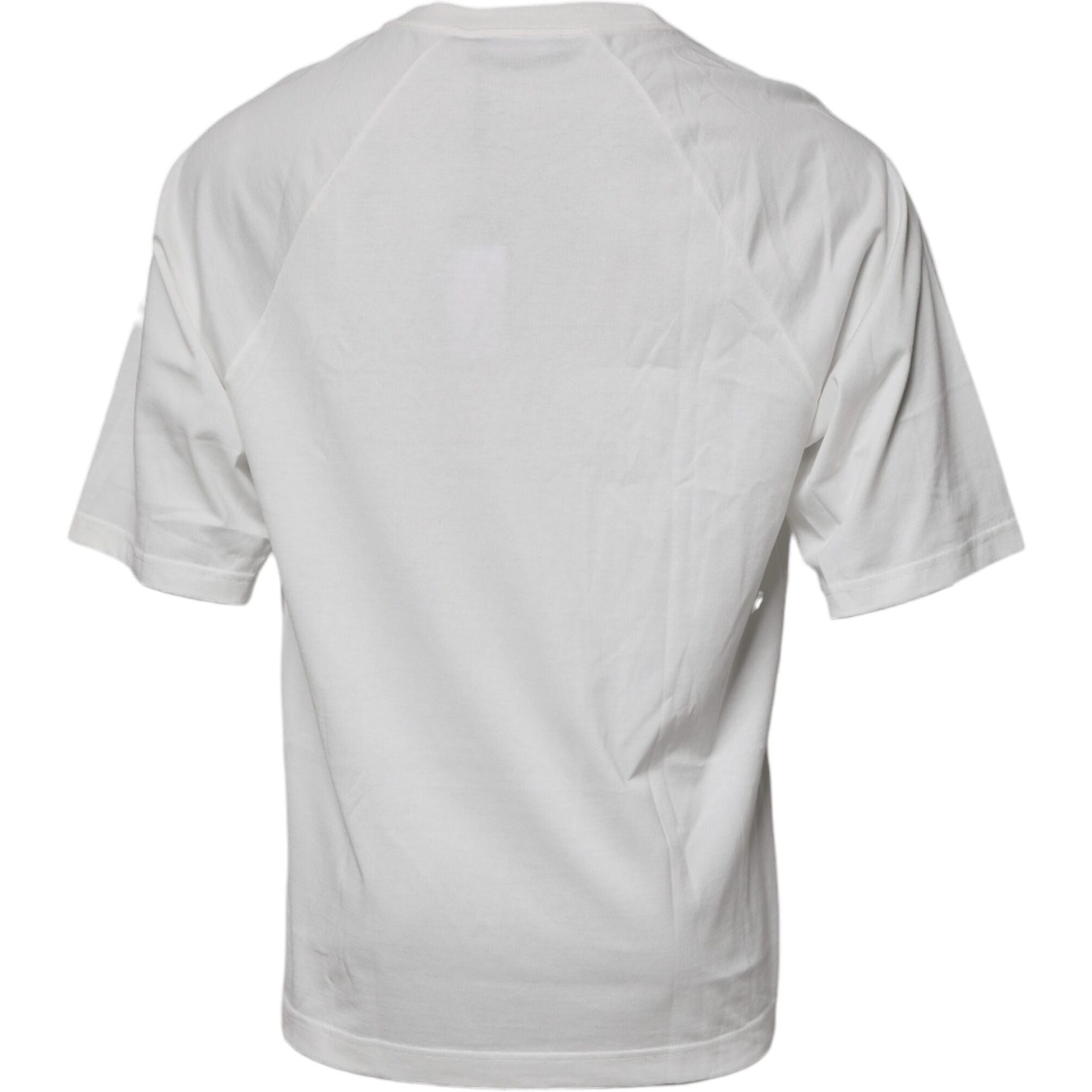 Dolce & Gabbana White DG Sport Crew Neck Short Sleeve T-shirt