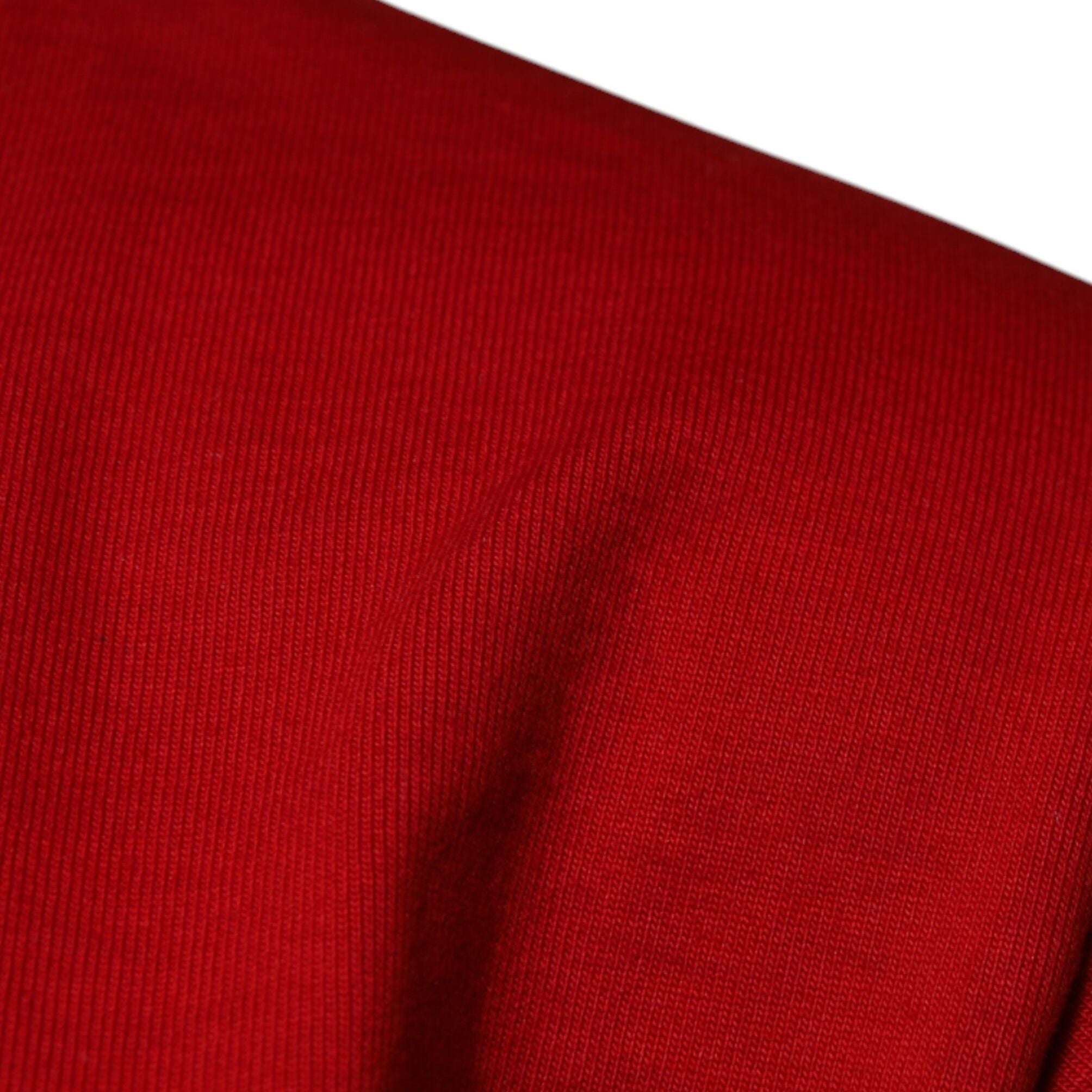 Dolce & Gabbana Red DG Eye Cotton Crew Neck T-shirt