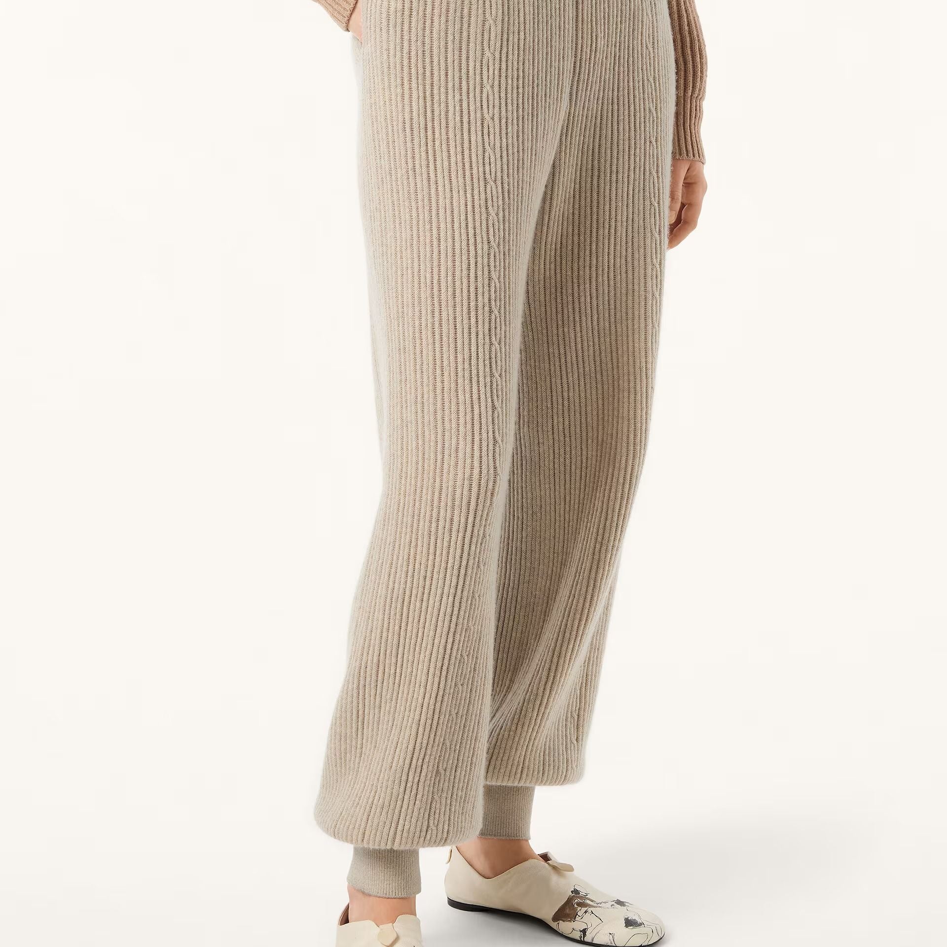 Loro Piana Plane Tree Trousers in Baby Cashmere