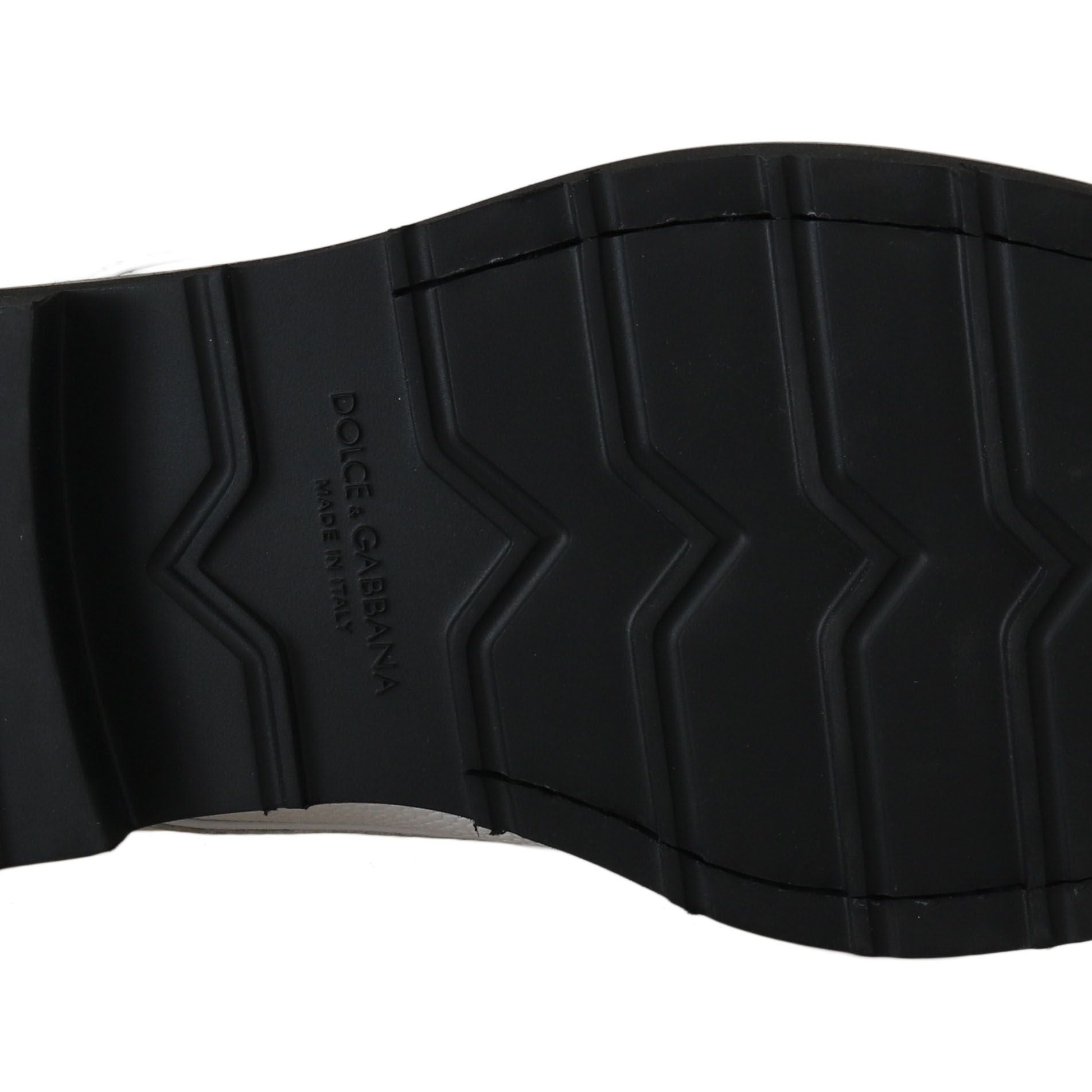 Dolce & Gabbana White Leather Derby Dress Formal Shoes