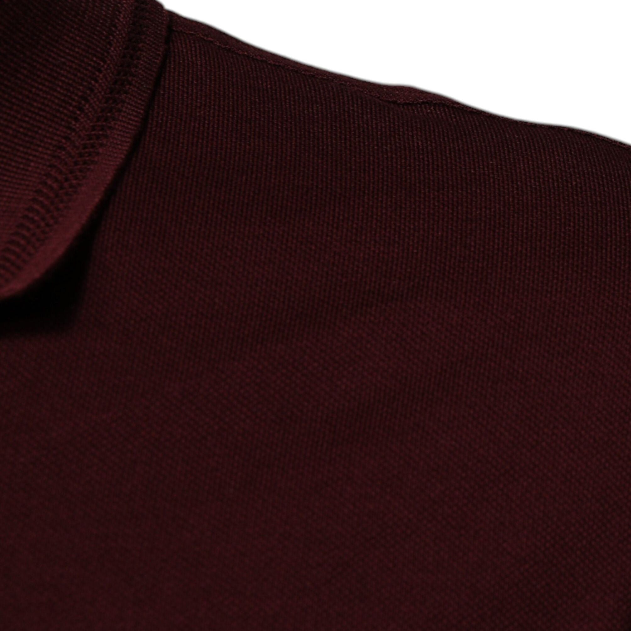 Dolce & Gabbana Maroon Collared Short Sleeves Polo T-shirt