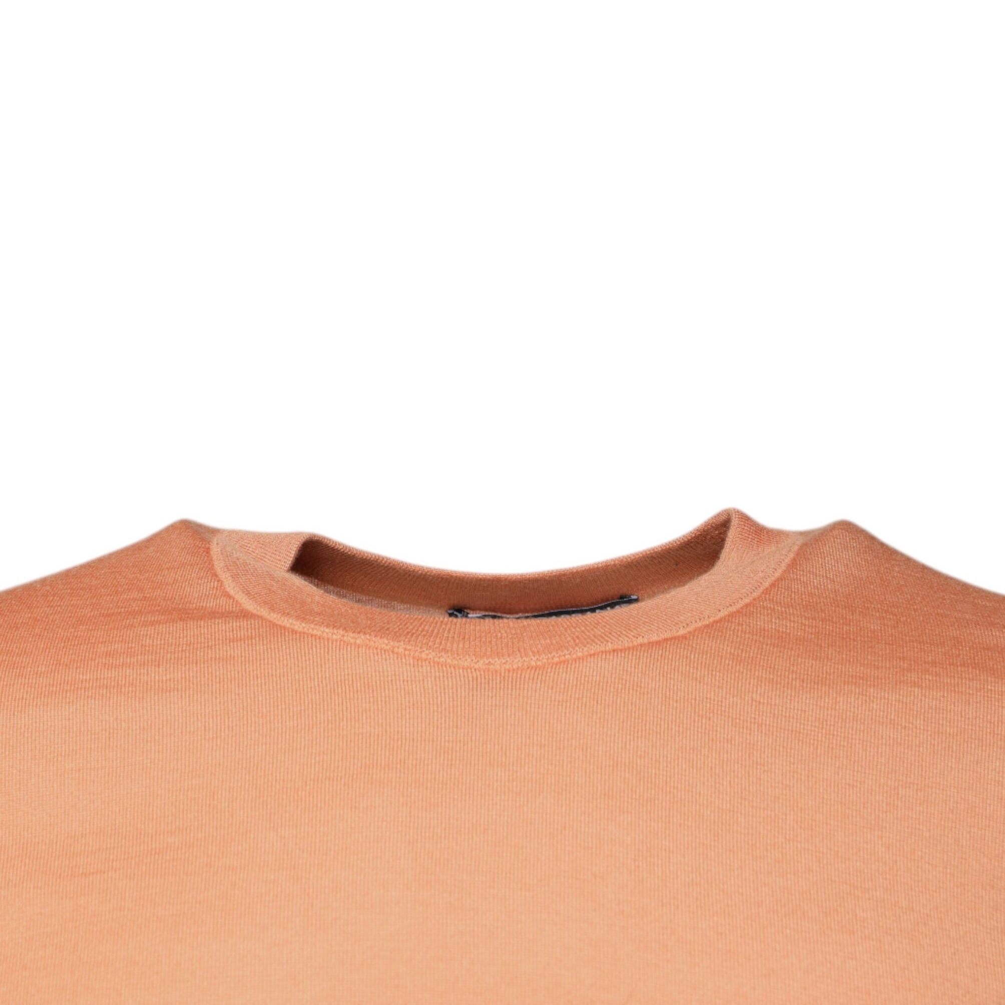 Dolce & Gabbana Beige Wool Crewneck Pullover Cropped Sweater