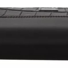 Dolce & Gabbana Brown Exotic Leather Zip Around Continental Clutch Wallet