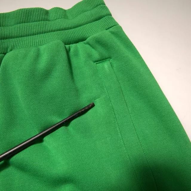 Dolce & Gabbana Green Cotton Blend Men Bermuda Shorts