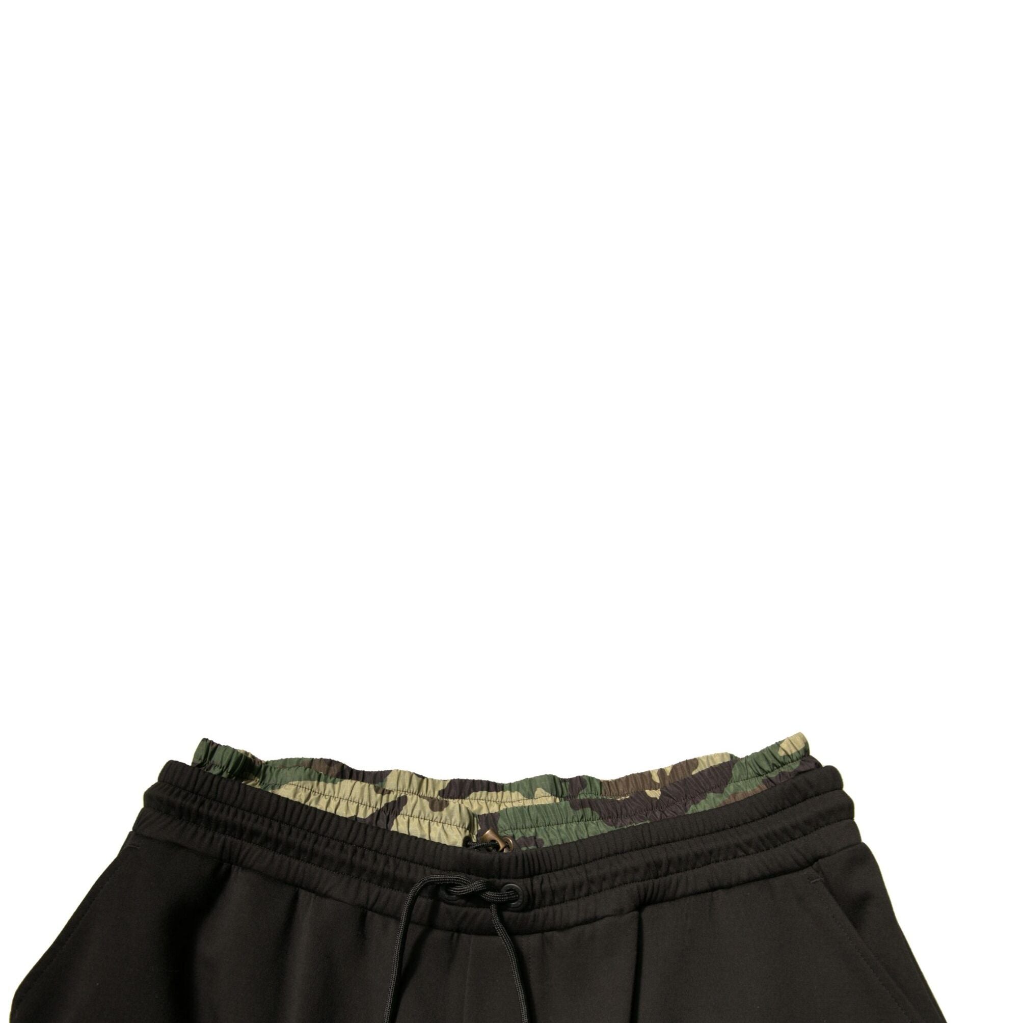 Dolce & Gabbana Black Camouflage Cotton Jogger Cargo Pants