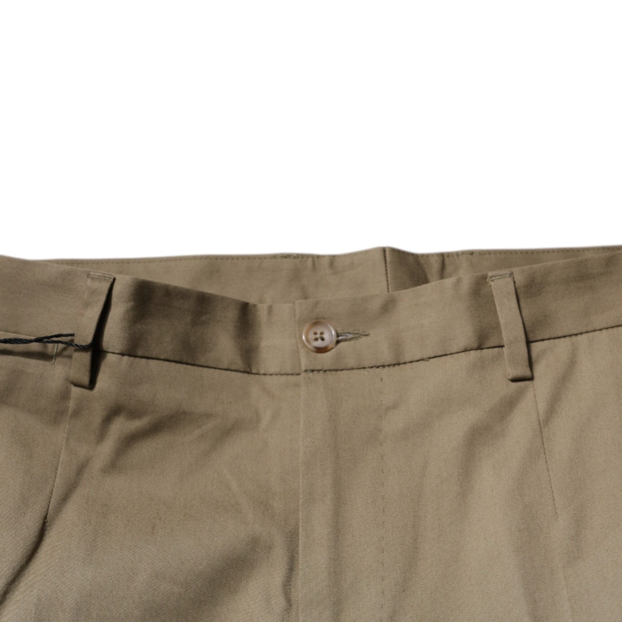 Dolce & Gabbana Brown Logo Men Casual Tapered Pants