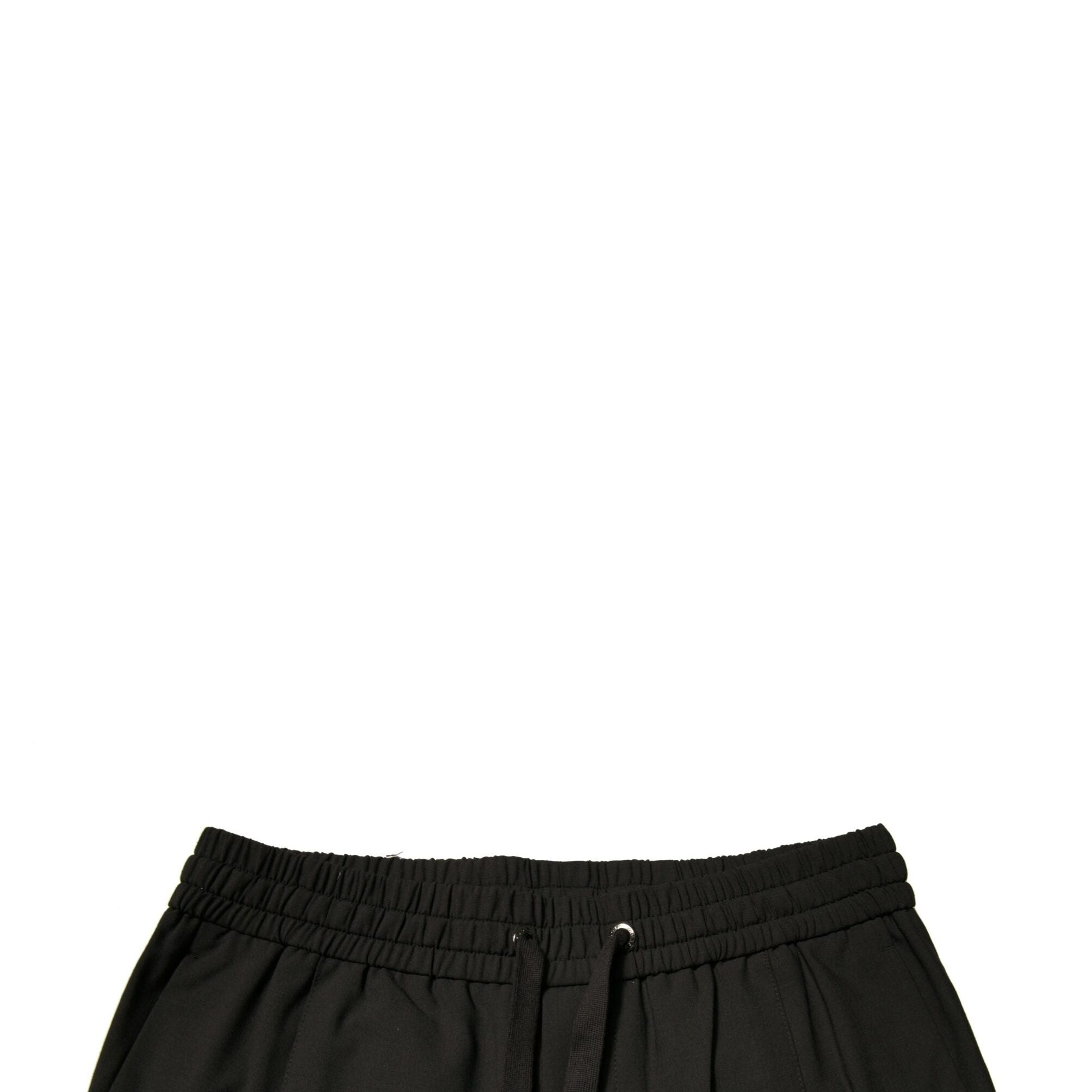 Dolce & Gabbana Black Wool Jogger Jogging Pants