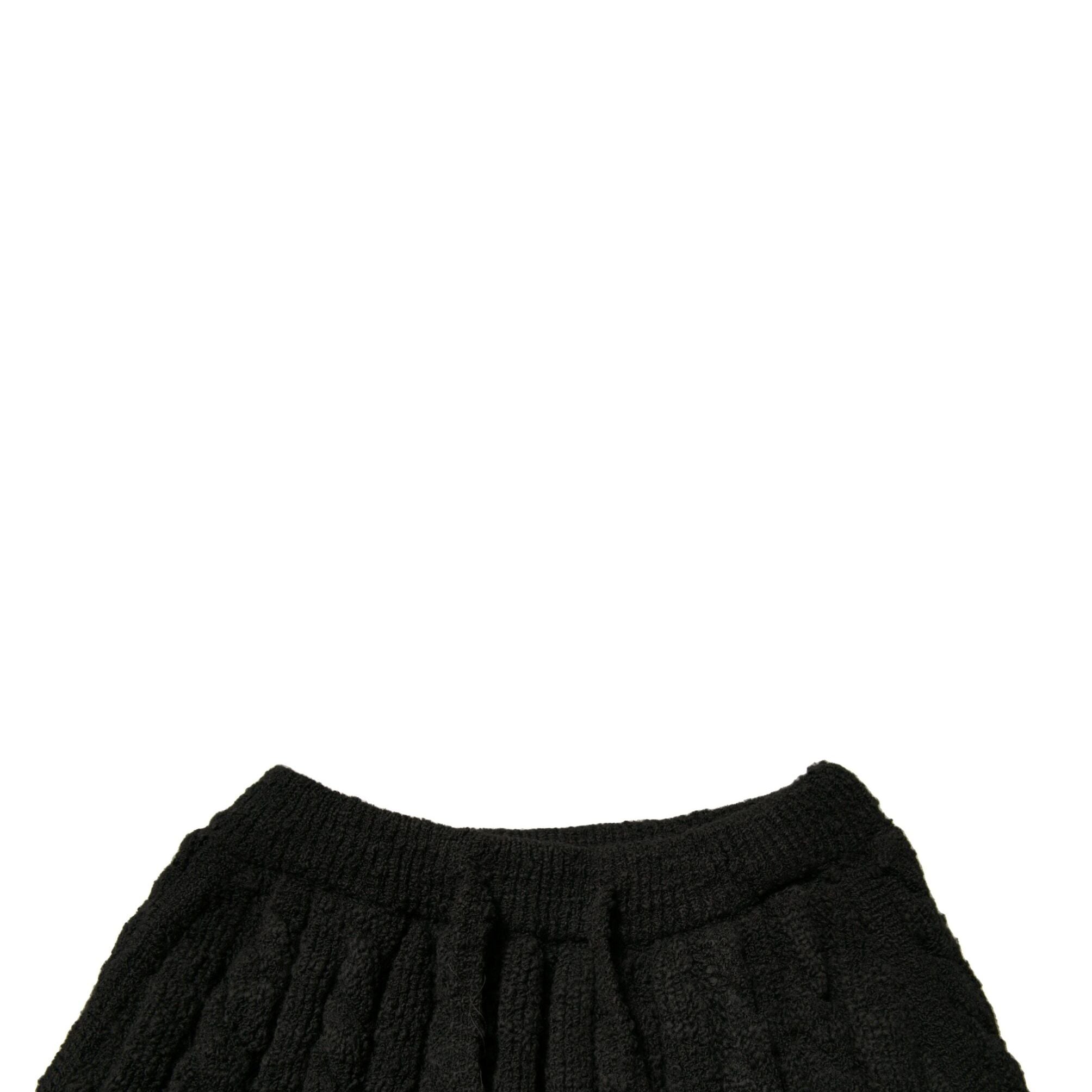 Dolce & Gabbana Black Wool Knitted Skinny Pants