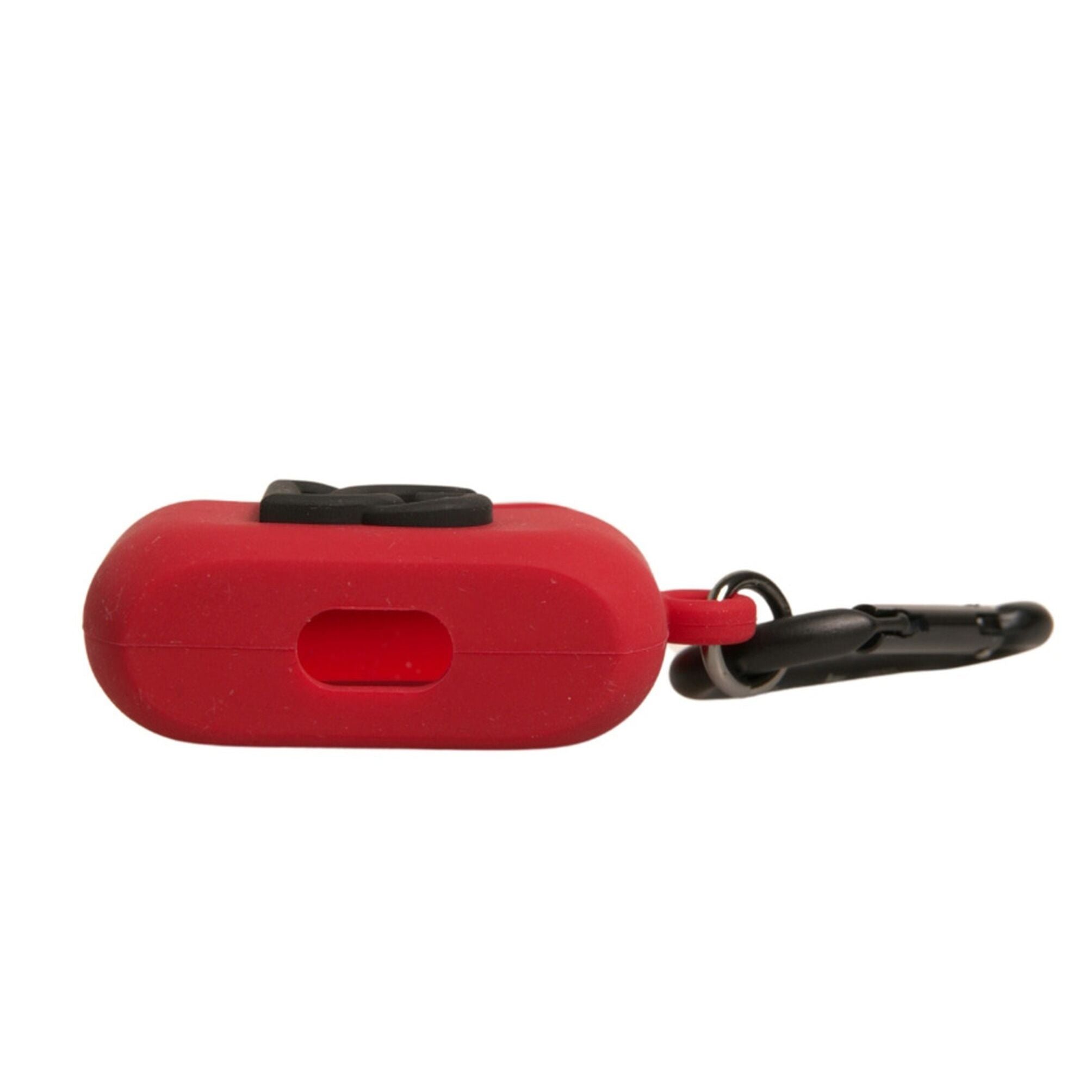 Dolce & Gabbana Red Silicone Rubber Logo Embossed Airpods Case