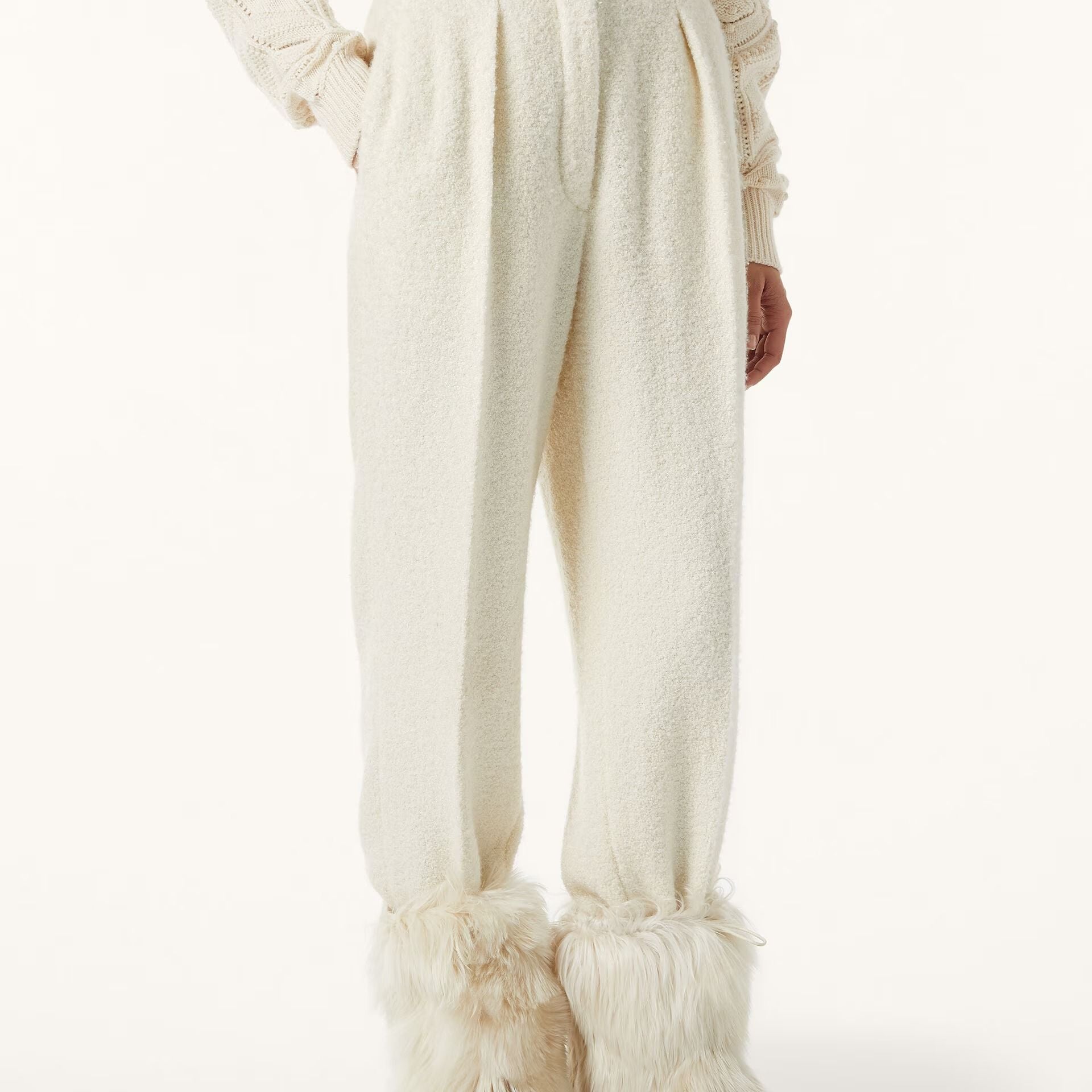 Loro Piana Stellan Trousers in Cashmere, Silk