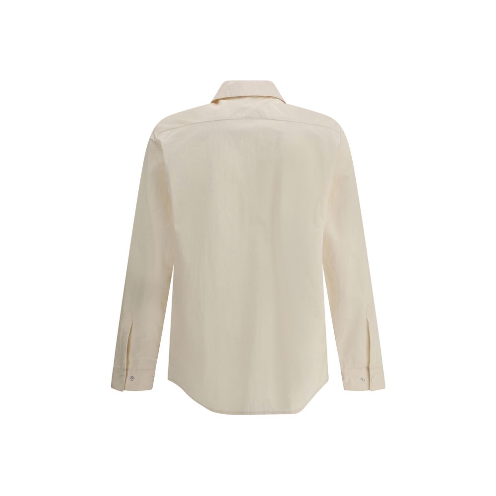 Paltò Beige Polyester Dress Shirt