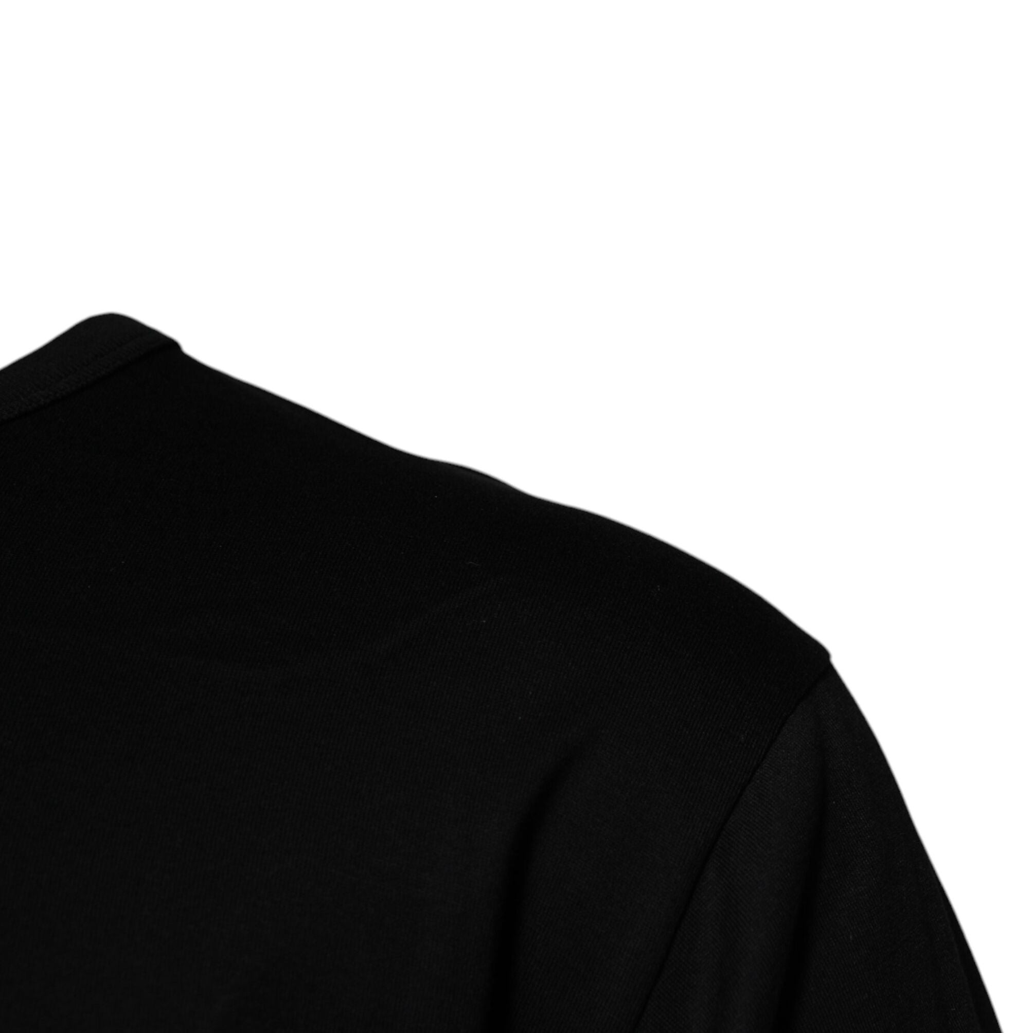 Dolce & Gabbana Black #DGMILLENNIALS Cotton Crew Neck T-shirt