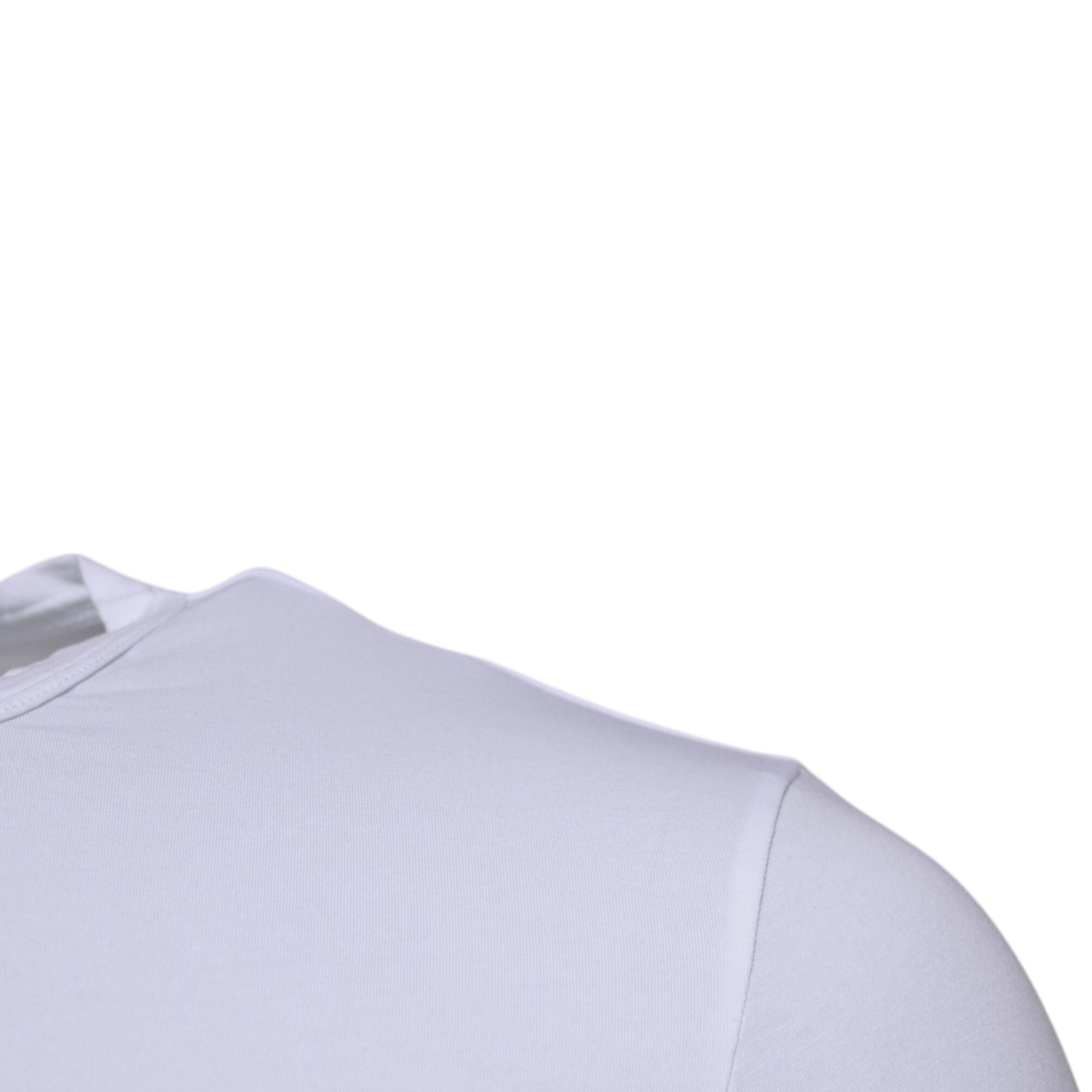 Dolce & Gabbana White Cotton Stretch Crewneck Underwear T-shirt
