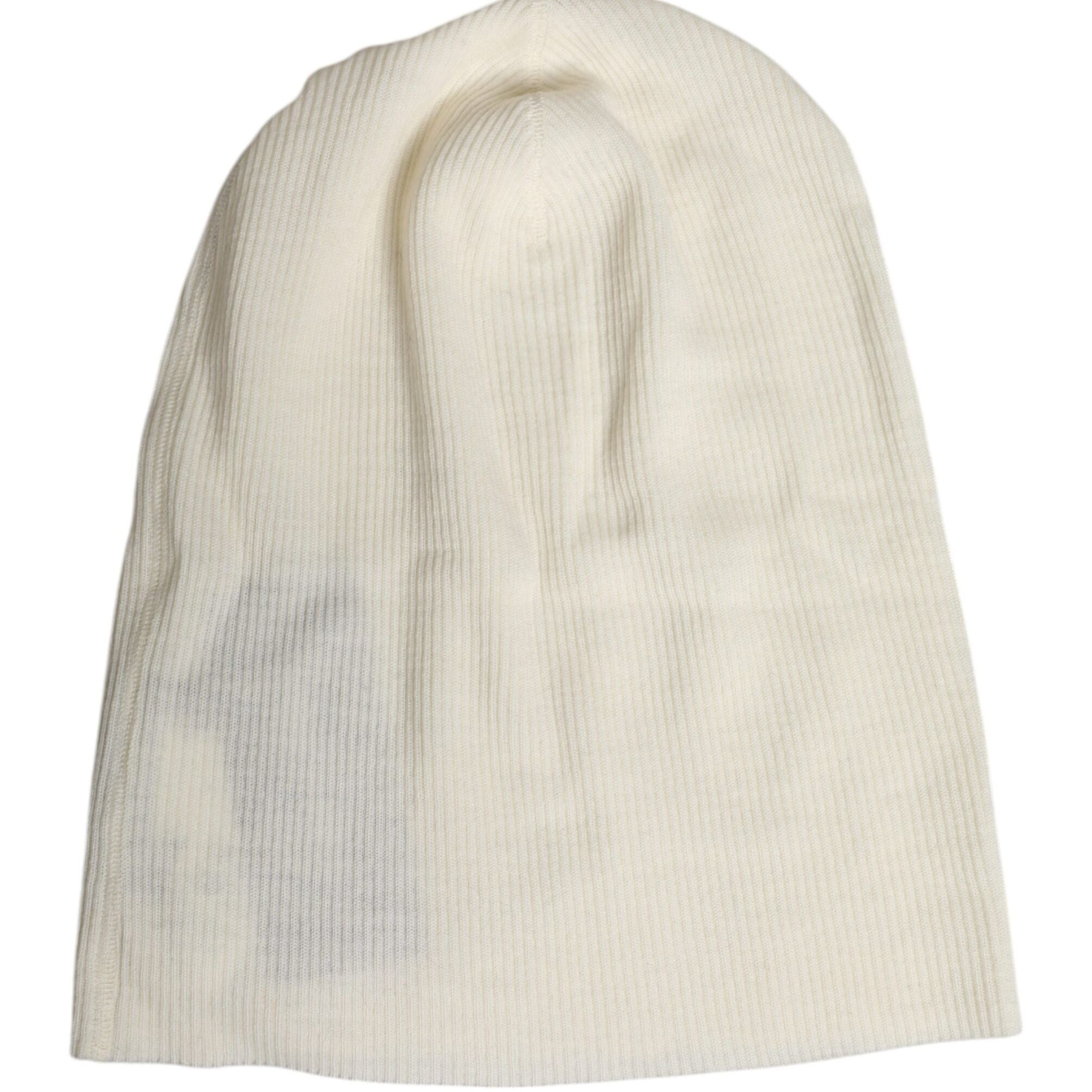 Dolce & Gabbana Beige Wool Blend Knitted Beanie Cap