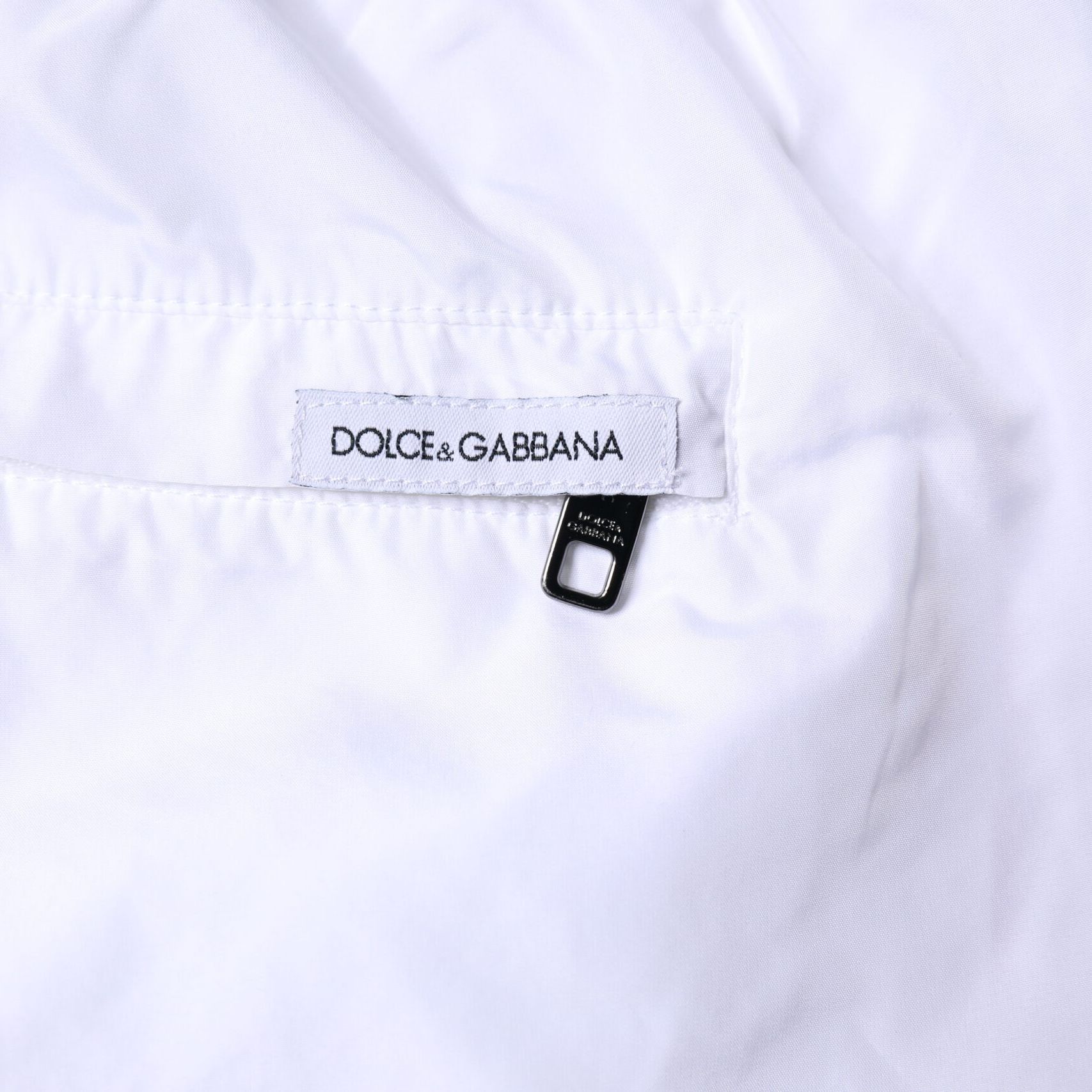 Dolce & Gabbana White Stripes Beachwear Shorts 2 Pc Swimwear